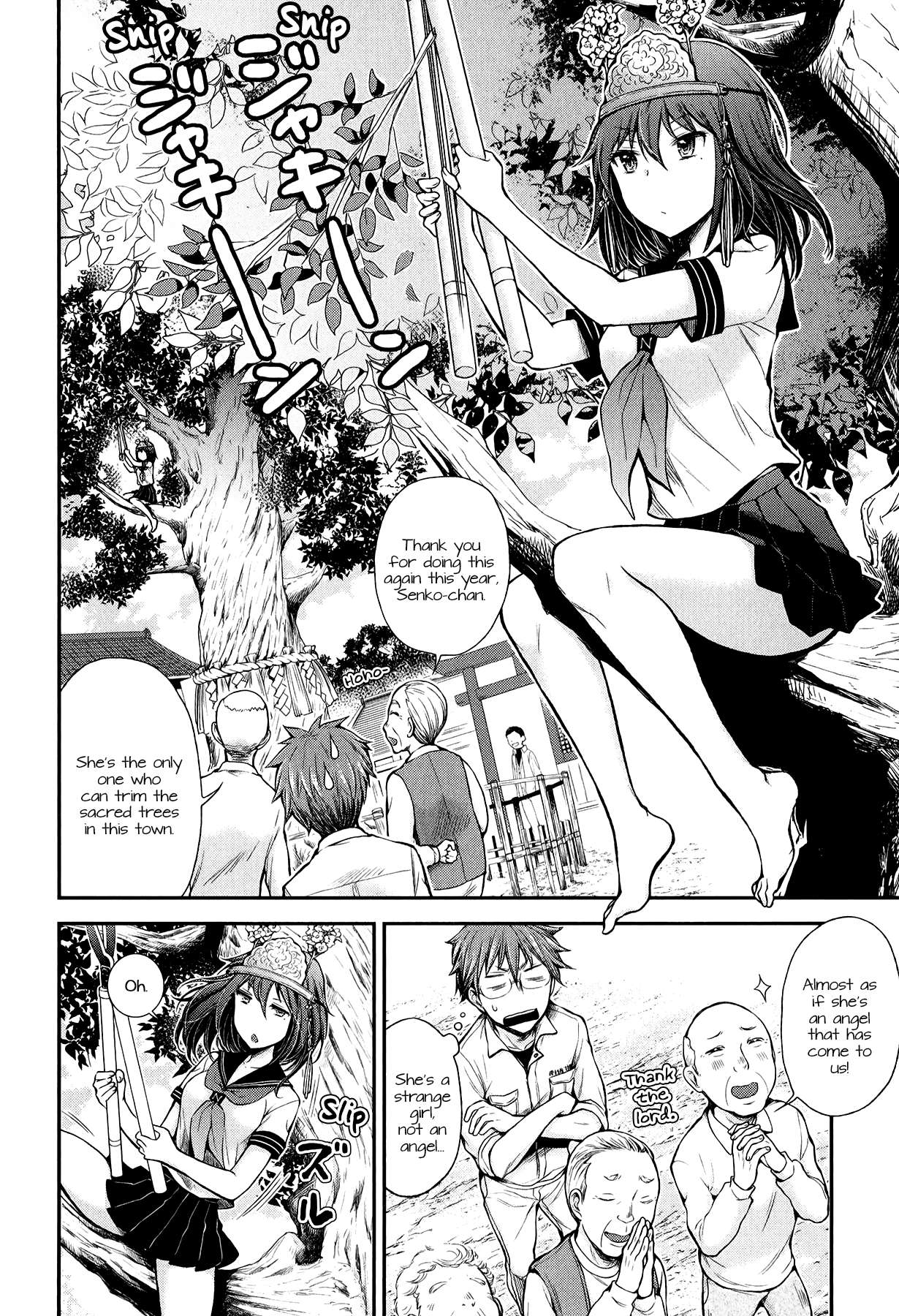 Henjo - Hen na Joshi Kousei Amaguri Chiko Chapter 32 page 2 - 