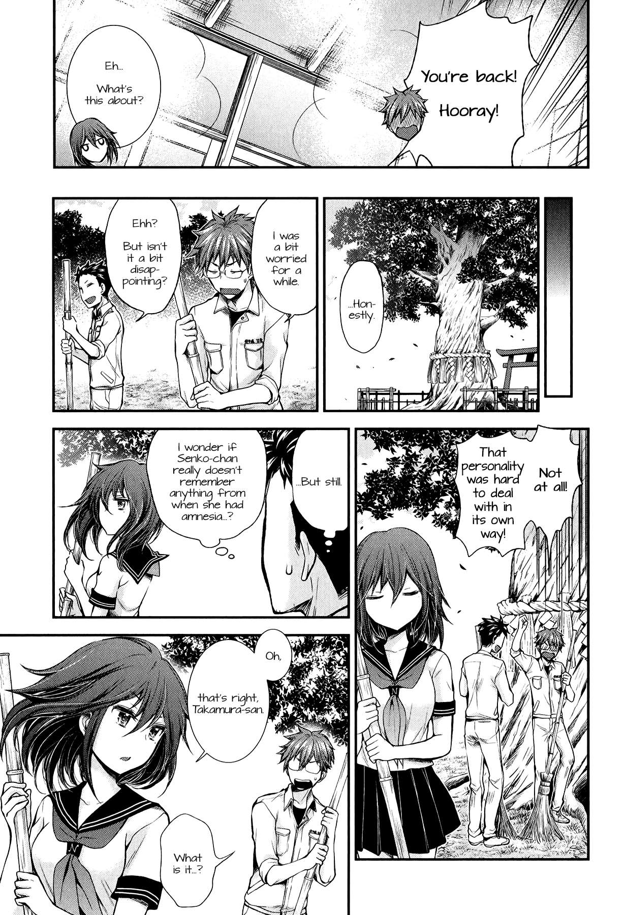 Henjo - Hen na Joshi Kousei Amaguri Chiko Chapter 32 page 19 - 