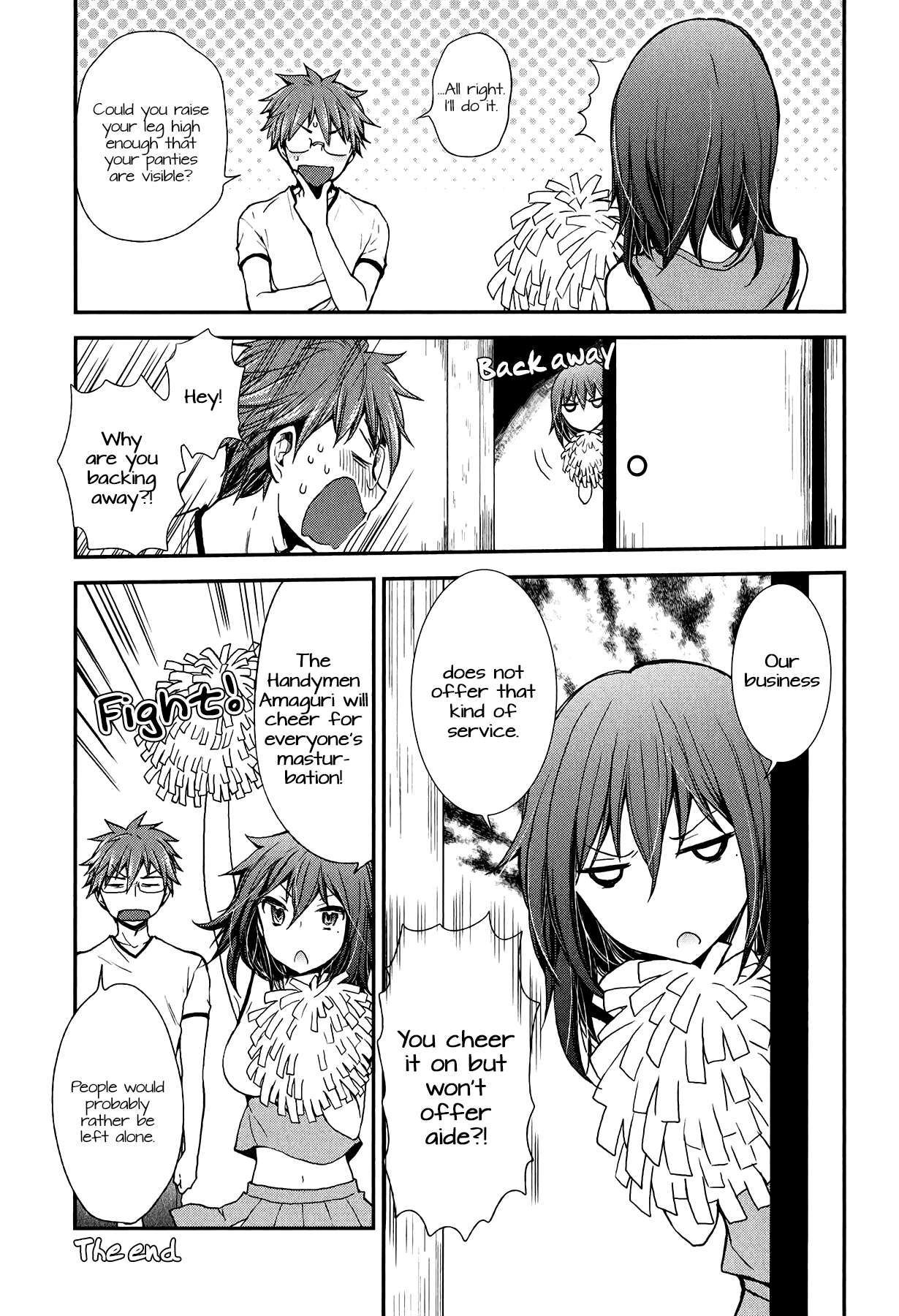 Henjo - Hen na Joshi Kousei Amaguri Chiko Chapter 32 page 23 - 