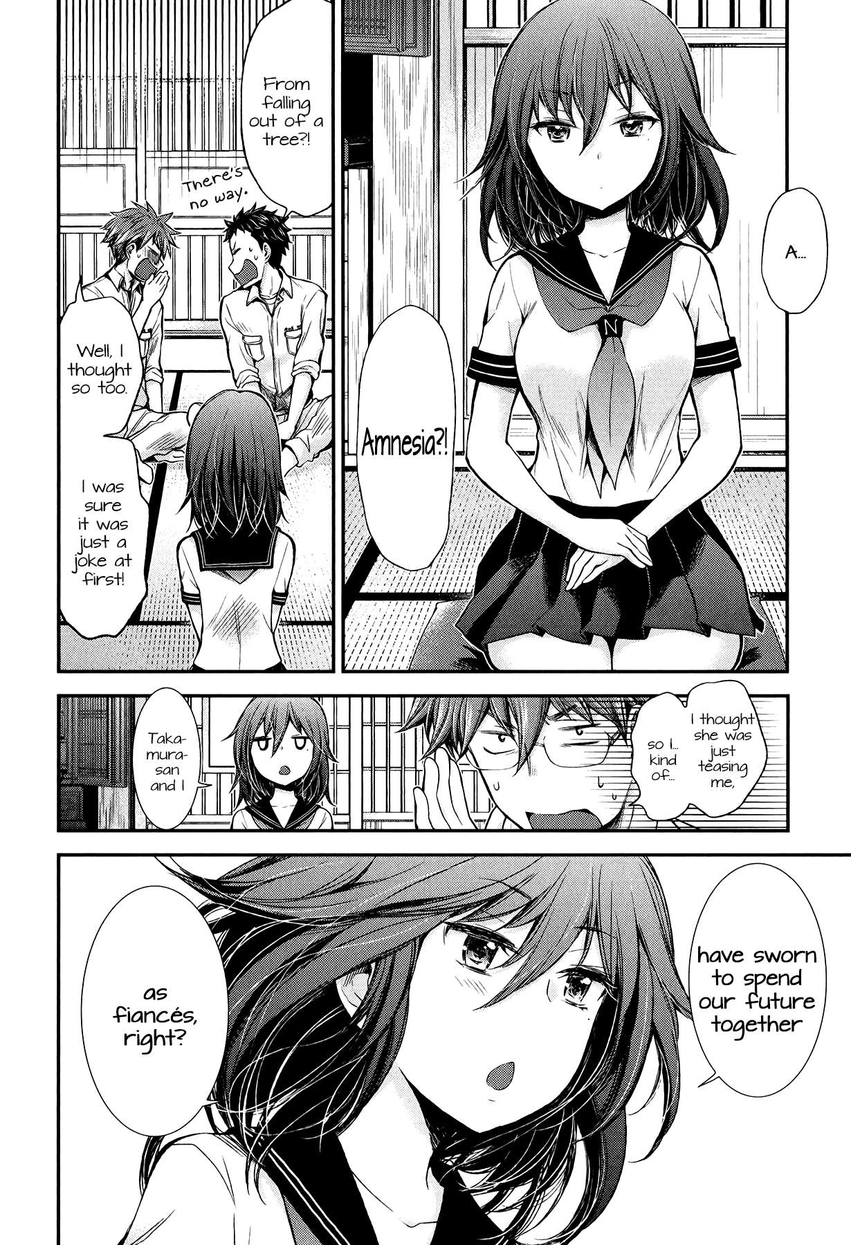 Henjo - Hen na Joshi Kousei Amaguri Chiko Chapter 32 page 6 - 