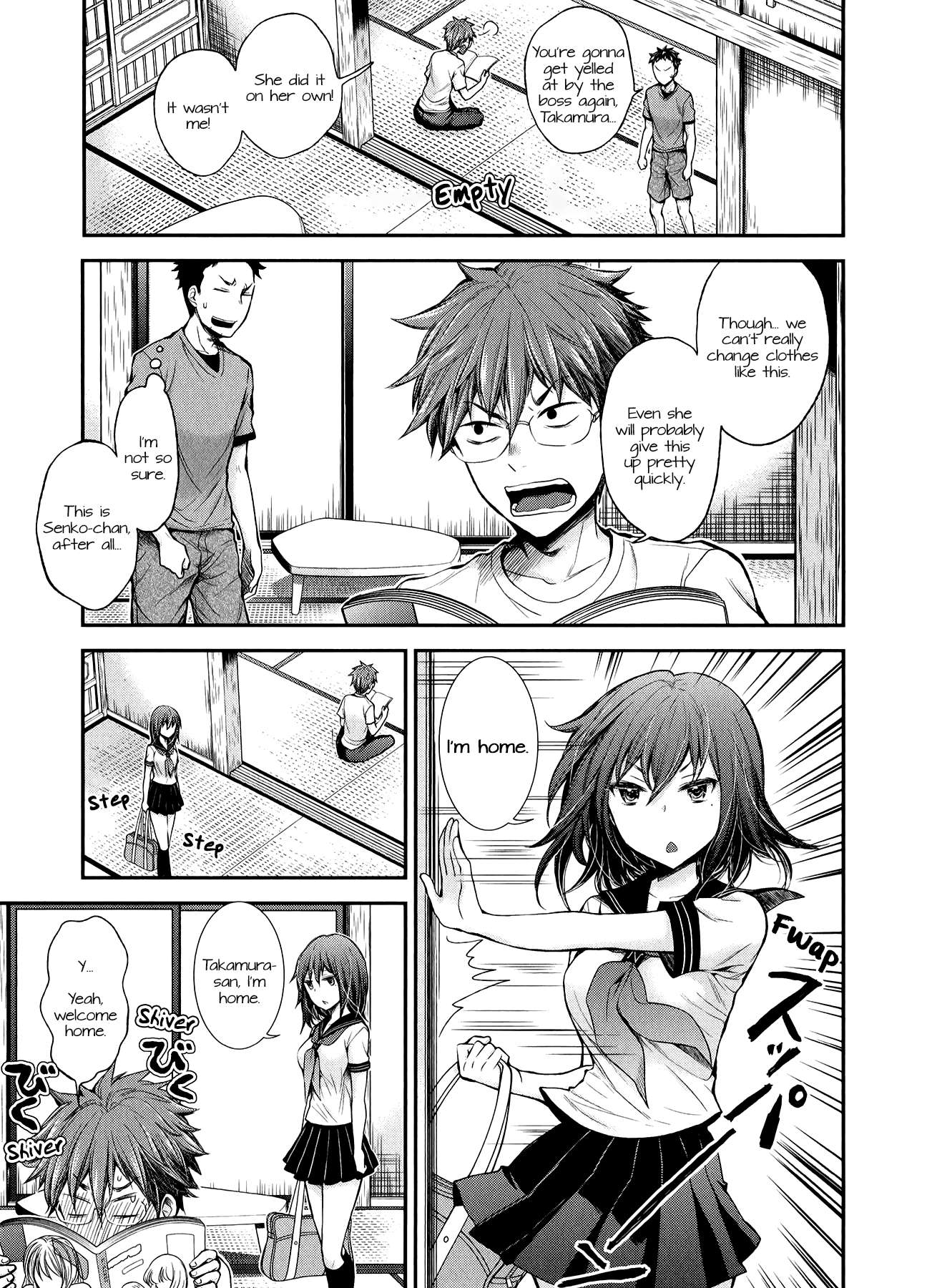 Henjo - Hen na Joshi Kousei Amaguri Chiko Chapter 33 page 12 - 
