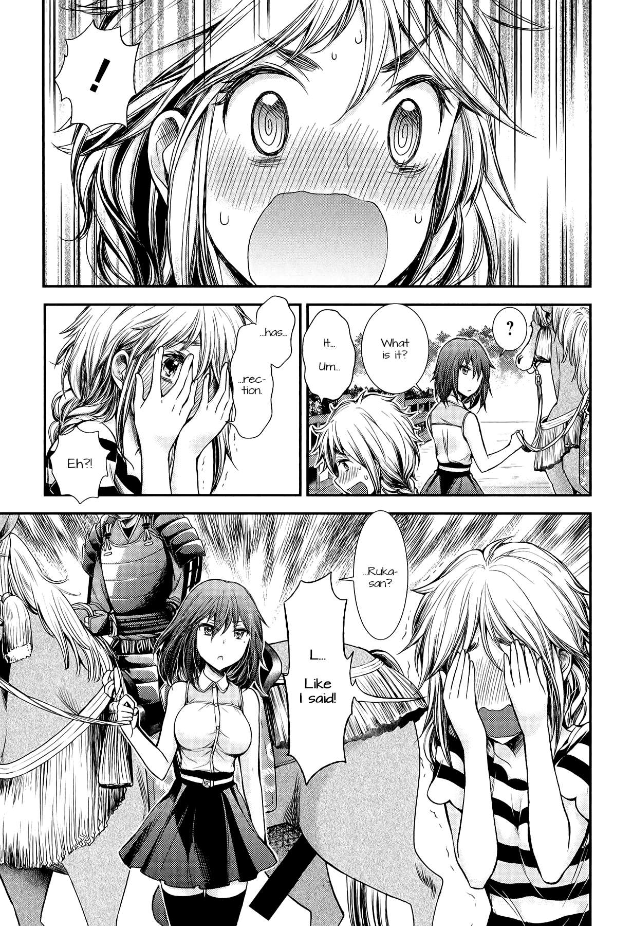 Henjo - Hen na Joshi Kousei Amaguri Chiko Chapter 34 page 17 - 