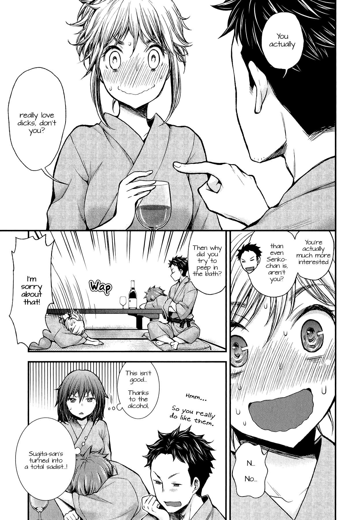 Henjo - Hen na Joshi Kousei Amaguri Chiko Chapter 35 page 9 - 