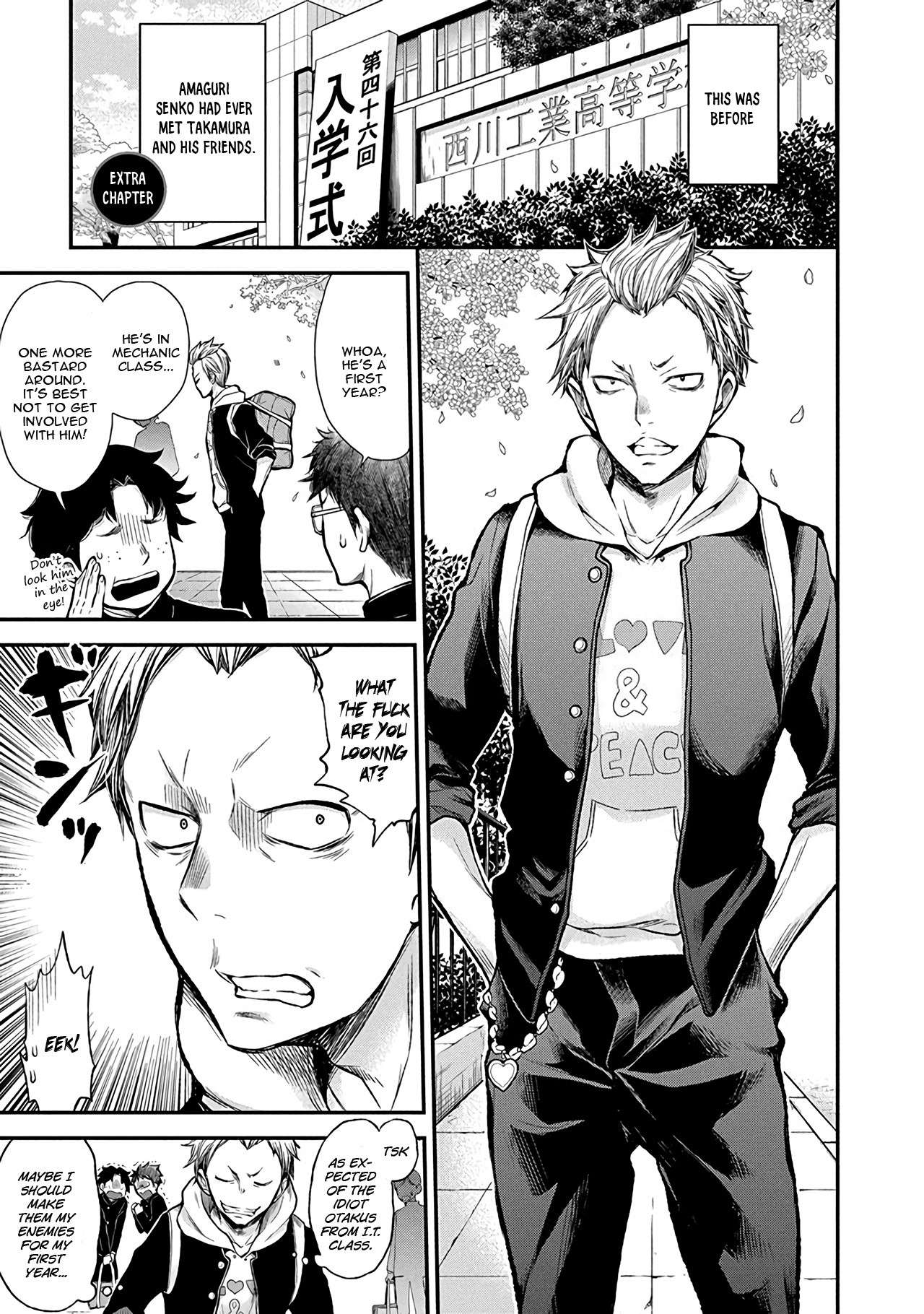 Henjo - Hen na Joshi Kousei Amaguri Chiko Chapter 38.5 page 2 - 
