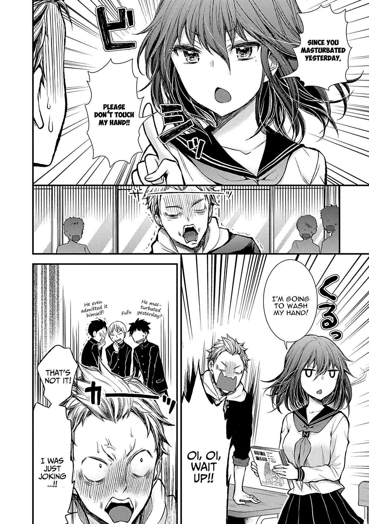 Henjo - Hen na Joshi Kousei Amaguri Chiko Chapter 38.5 page 9 - 