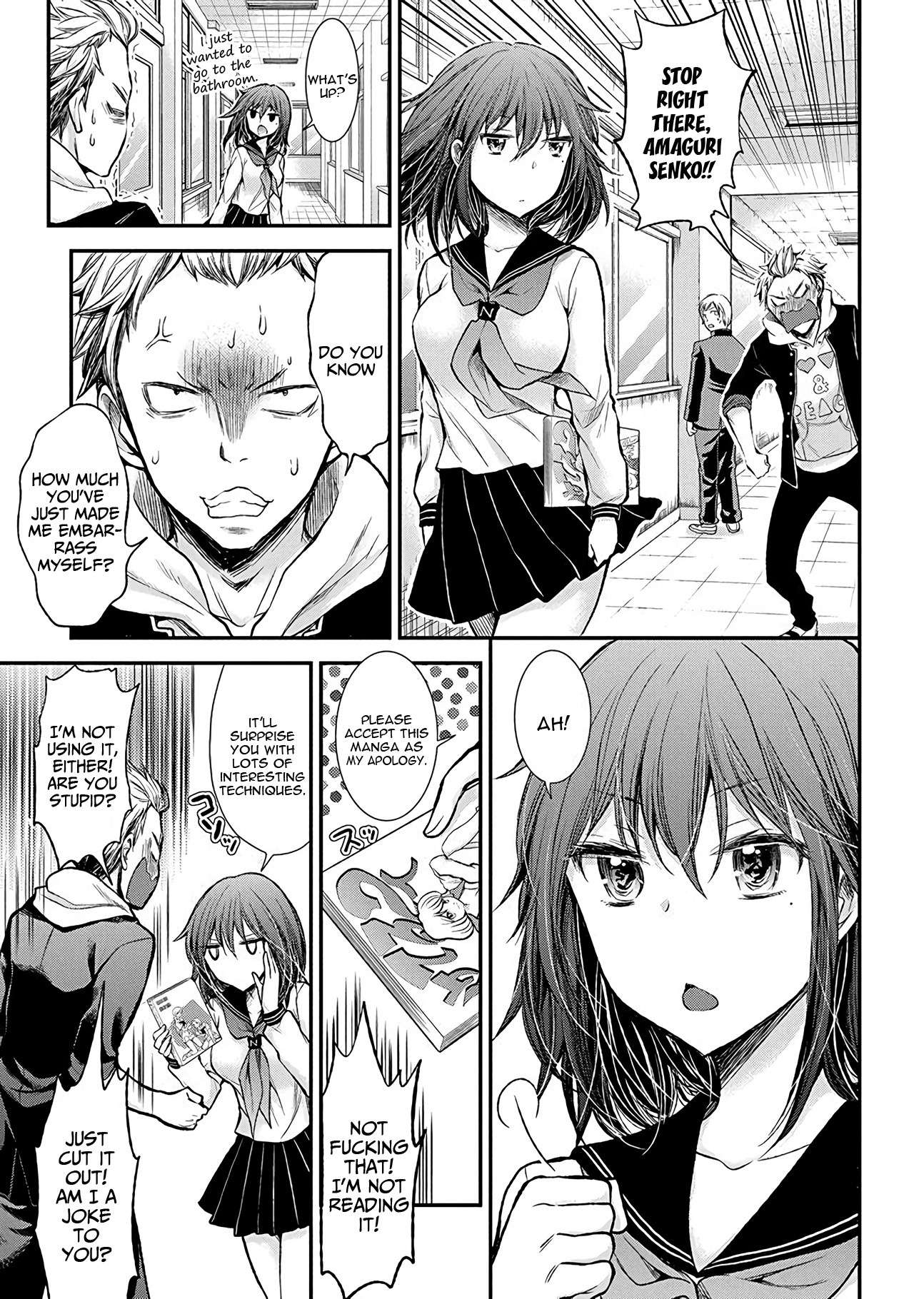 Henjo - Hen na Joshi Kousei Amaguri Chiko Chapter 38.5 page 10 - 