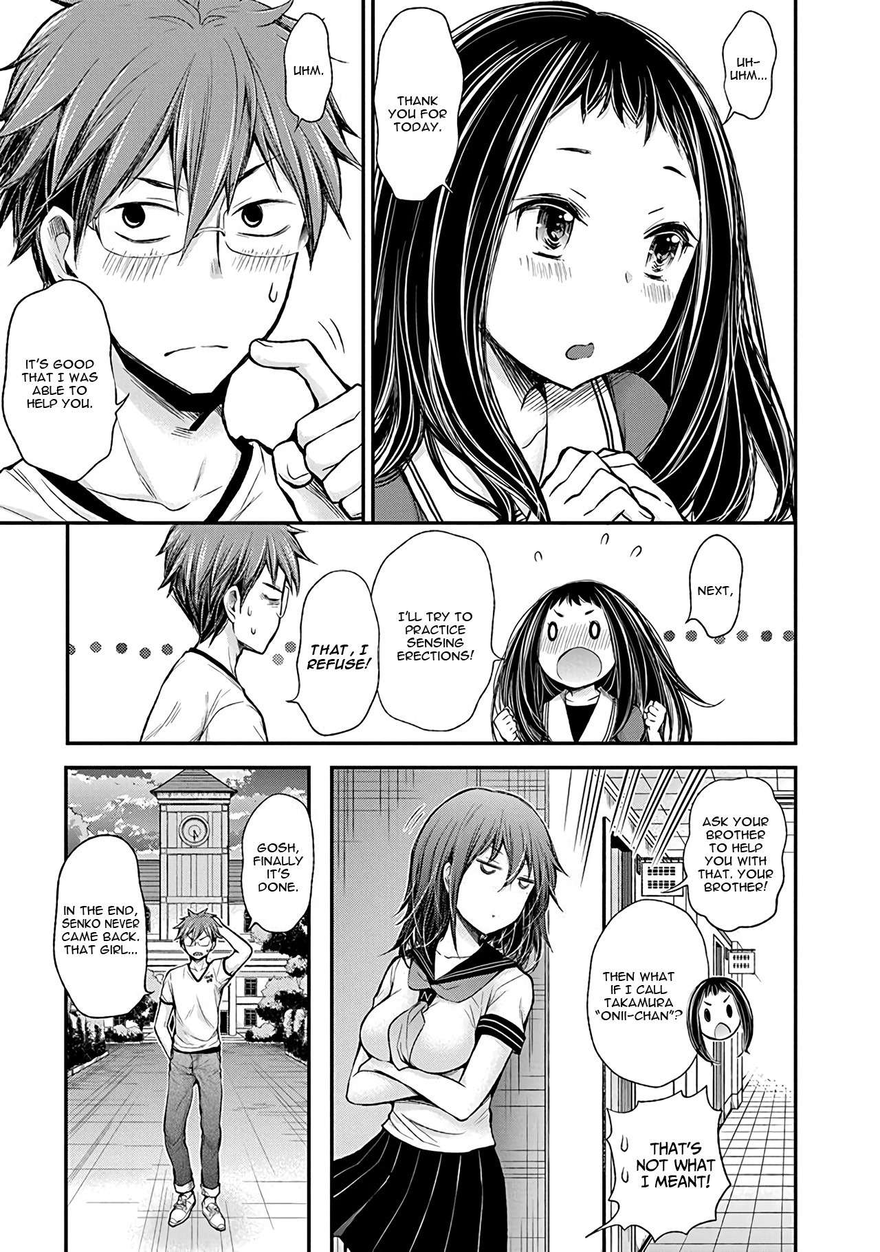Henjo - Hen na Joshi Kousei Amaguri Chiko Chapter 38 page 17 - 