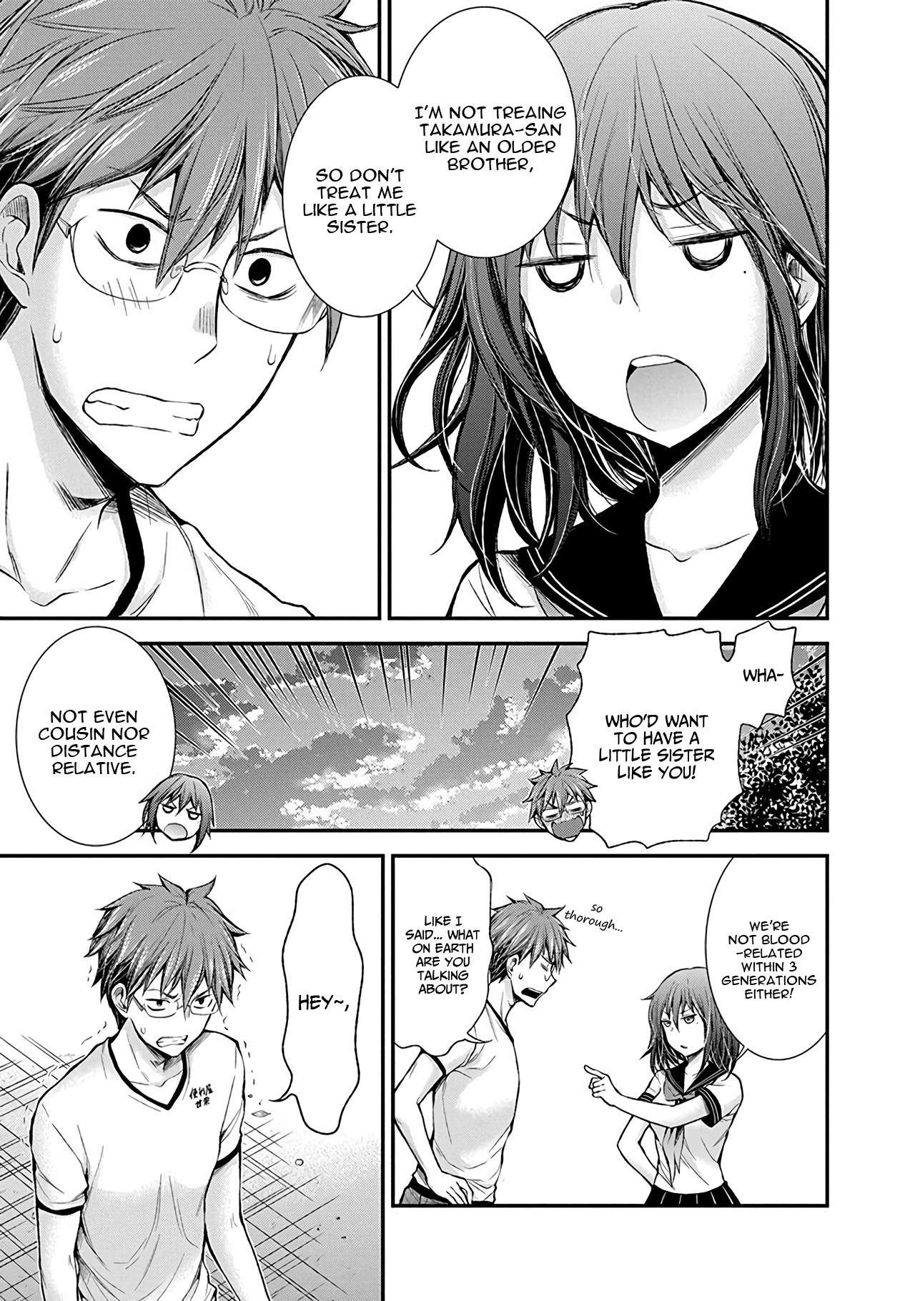 Henjo - Hen na Joshi Kousei Amaguri Chiko Chapter 38 page 19 - 