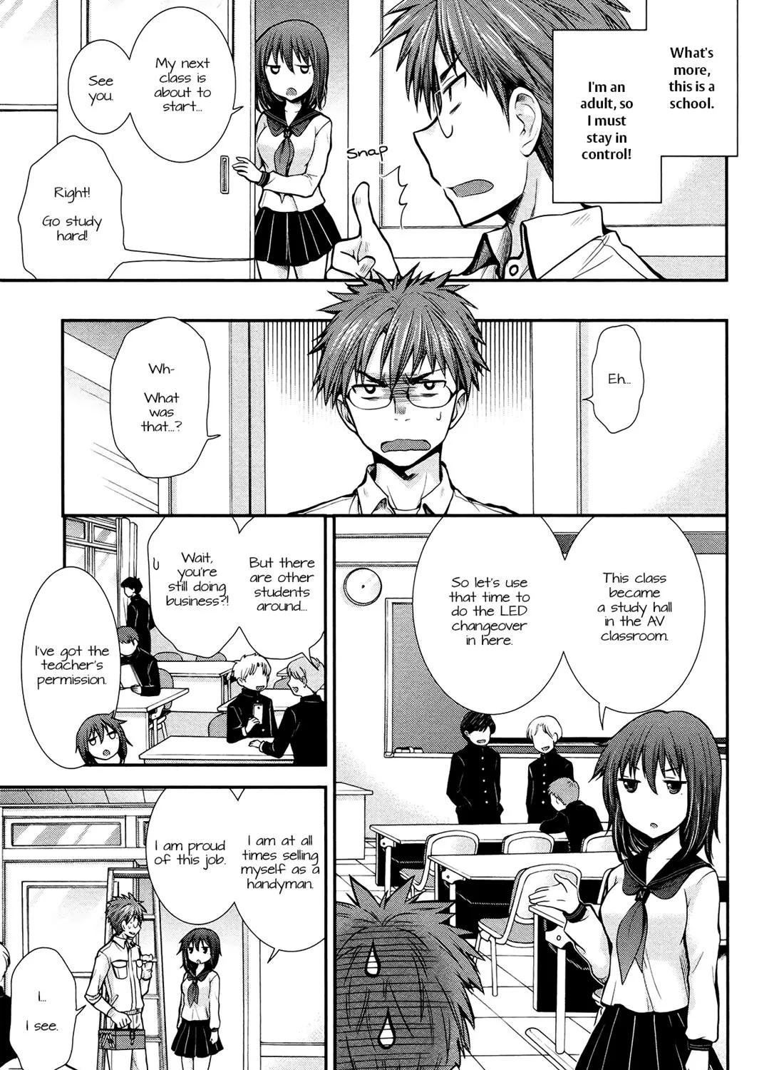 Henjo - Hen na Joshi Kousei Amaguri Chiko Chapter 6 page 19 - 