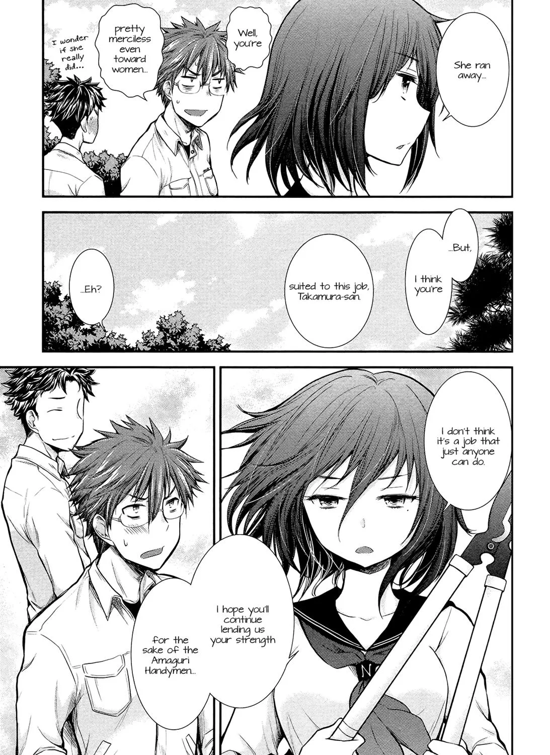 Henjo - Hen na Joshi Kousei Amaguri Chiko Chapter 9 page 37 - 