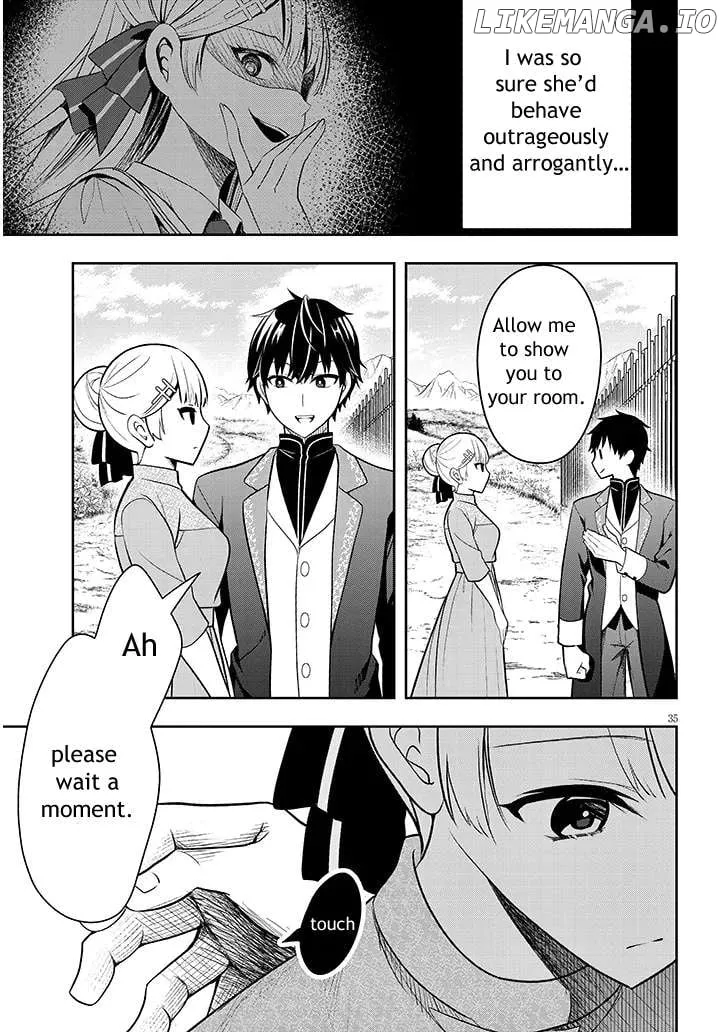 Henkyo Mob Kizoku no Uchi ni Totsuidekita Akuyaku Reijo ga, Mechakucha Dekiru Yoi Yome nanda ga? Chapter 1 page 36 - 