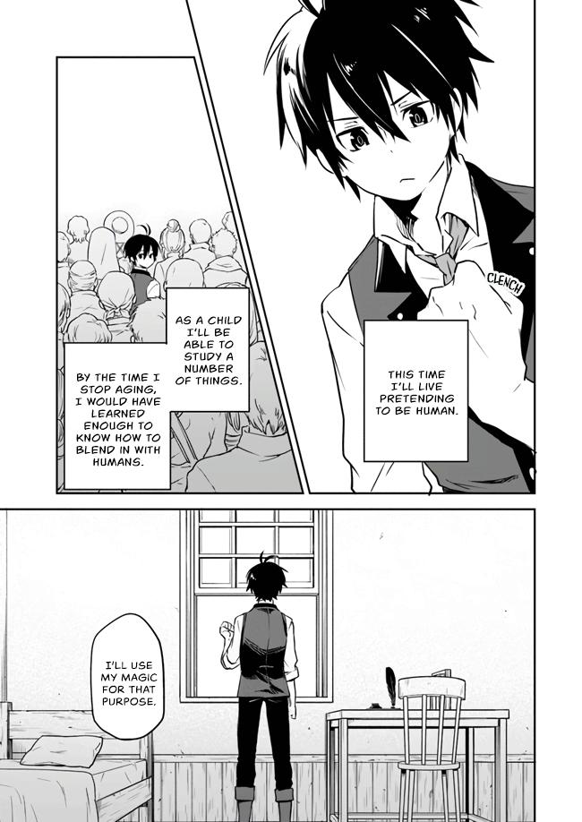 Henkyou Gurashi no Maou, Tensei shite Saikyou no Majutsushi ni naru - Aisarenagara Nariagaru Moto Maou wa, Ningen wo Shiritai Chapter 2 page 9 - 