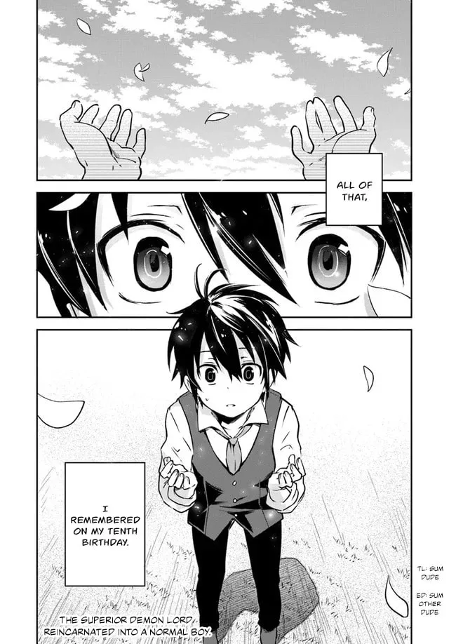 Henkyou Gurashi no Maou, Tensei shite Saikyou no Majutsushi ni naru Chapter 1 page 47 - 