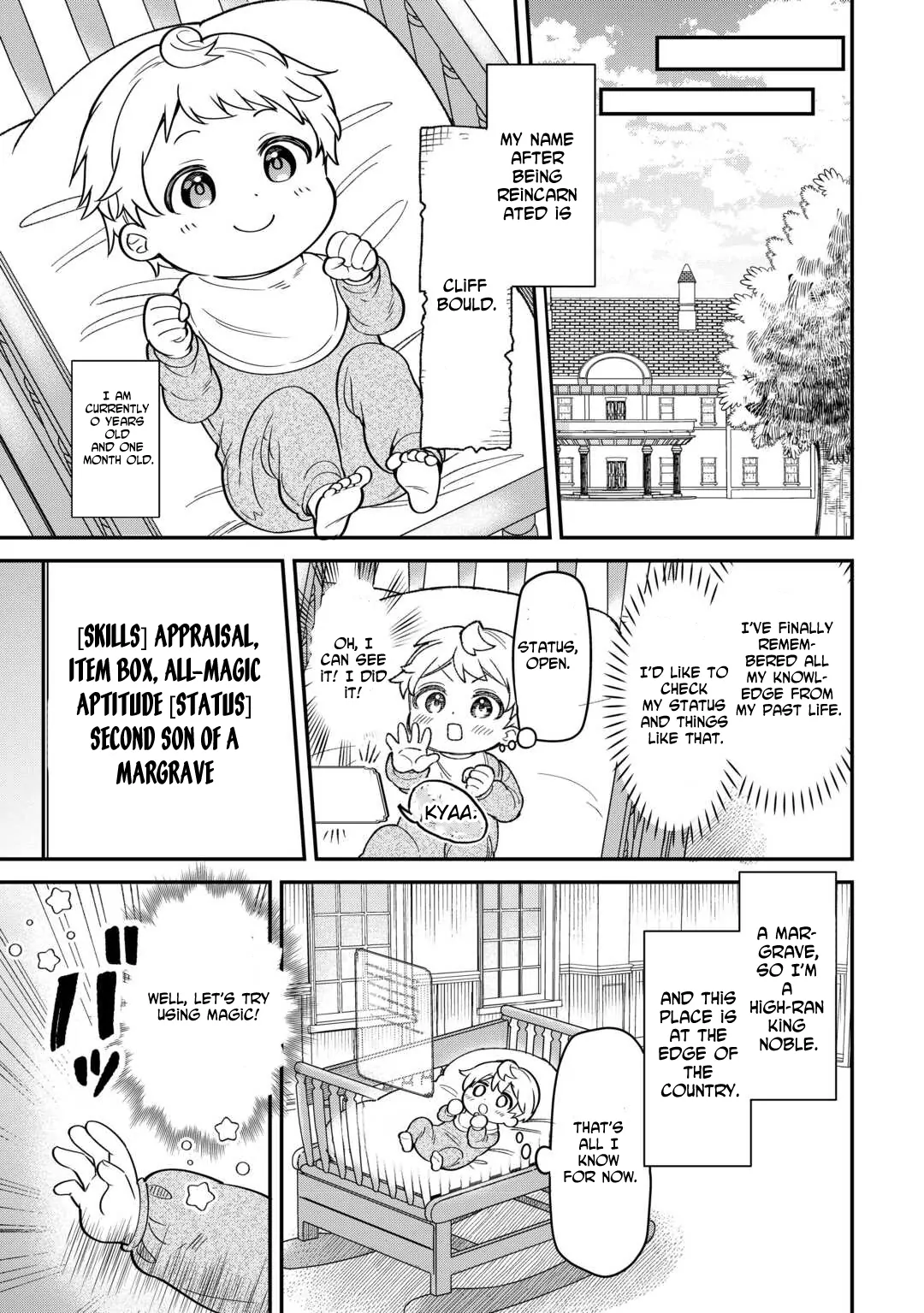 Henkyou Hakke Jinan wa Tensei Cheat Life wo Tanoshi Mitai Chapter 1 page 11 - 