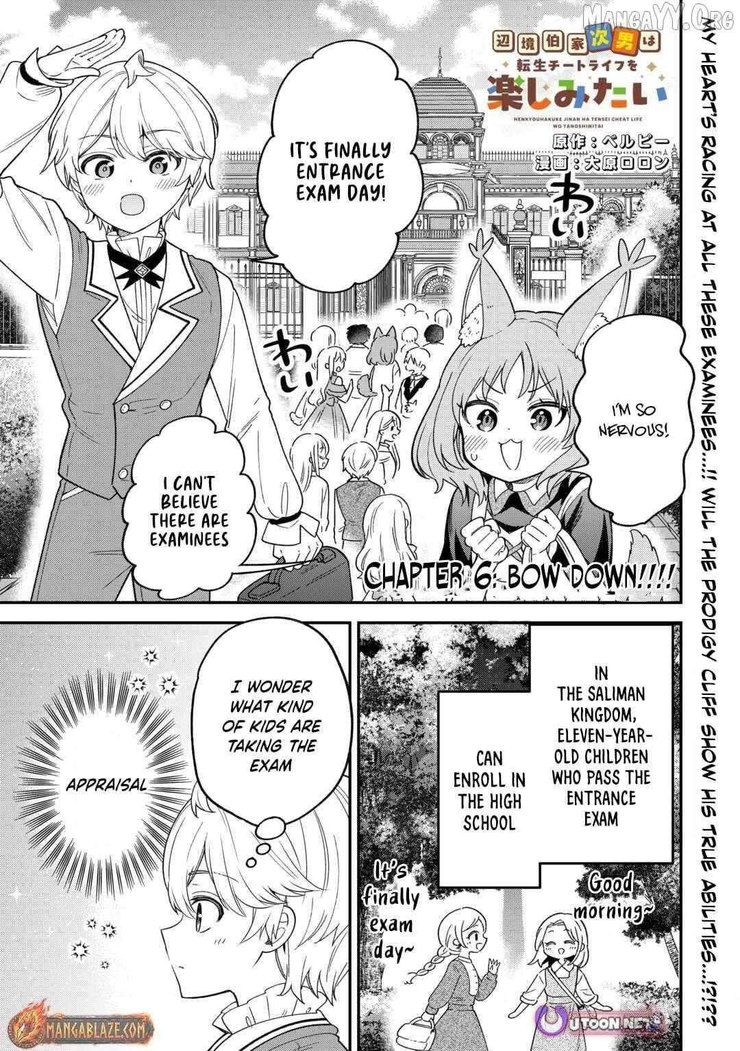 Henkyou Hakke Jinan wa Tensei Cheat Life wo Tanoshi Mitai Chapter 6 page 3 - 
