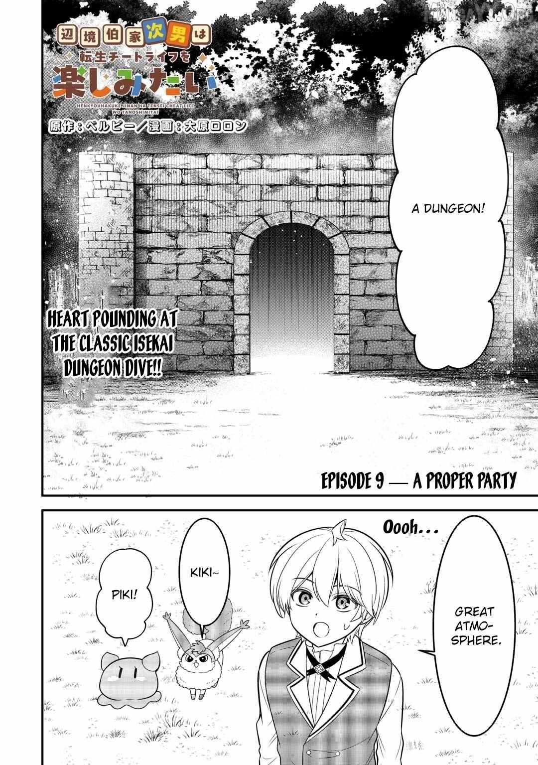 Henkyou Hakke Jinan wa Tensei Cheat Life wo Tanoshi Mitai Chapter 9 page 2 - 