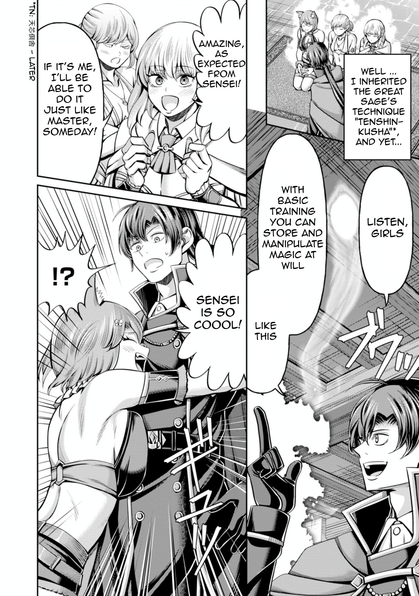 Henkyou no Majutsushi, Satori wo Hiraki Daikenja to Naru: Demo Deshi-tachi ga Mujikaku ni Yuuwaku suru kara Sorosoro Genkai desu... Chapter 1 page 11 - 