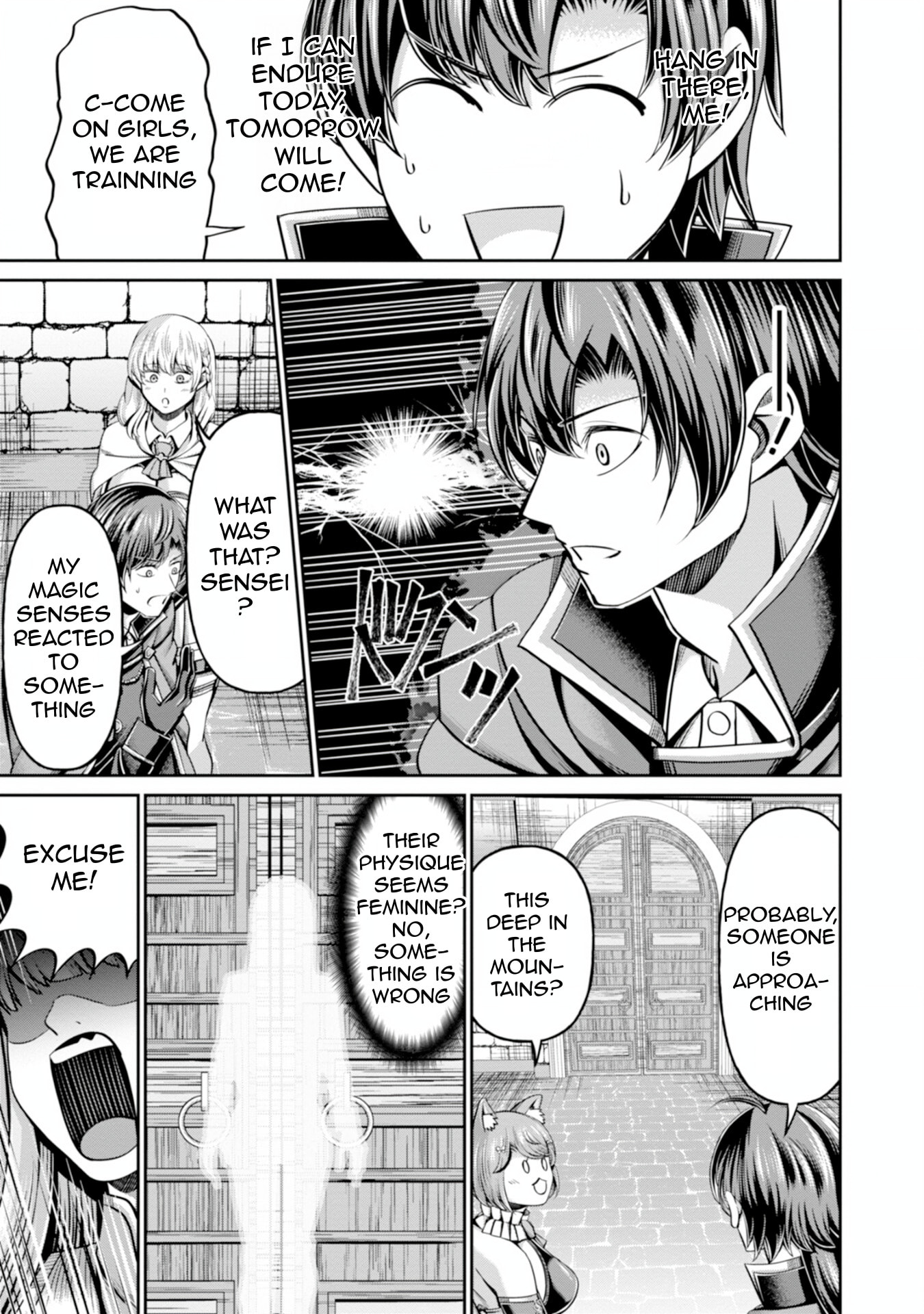 Henkyou no Majutsushi, Satori wo Hiraki Daikenja to Naru: Demo Deshi-tachi ga Mujikaku ni Yuuwaku suru kara Sorosoro Genkai desu... Chapter 1 page 12 - 