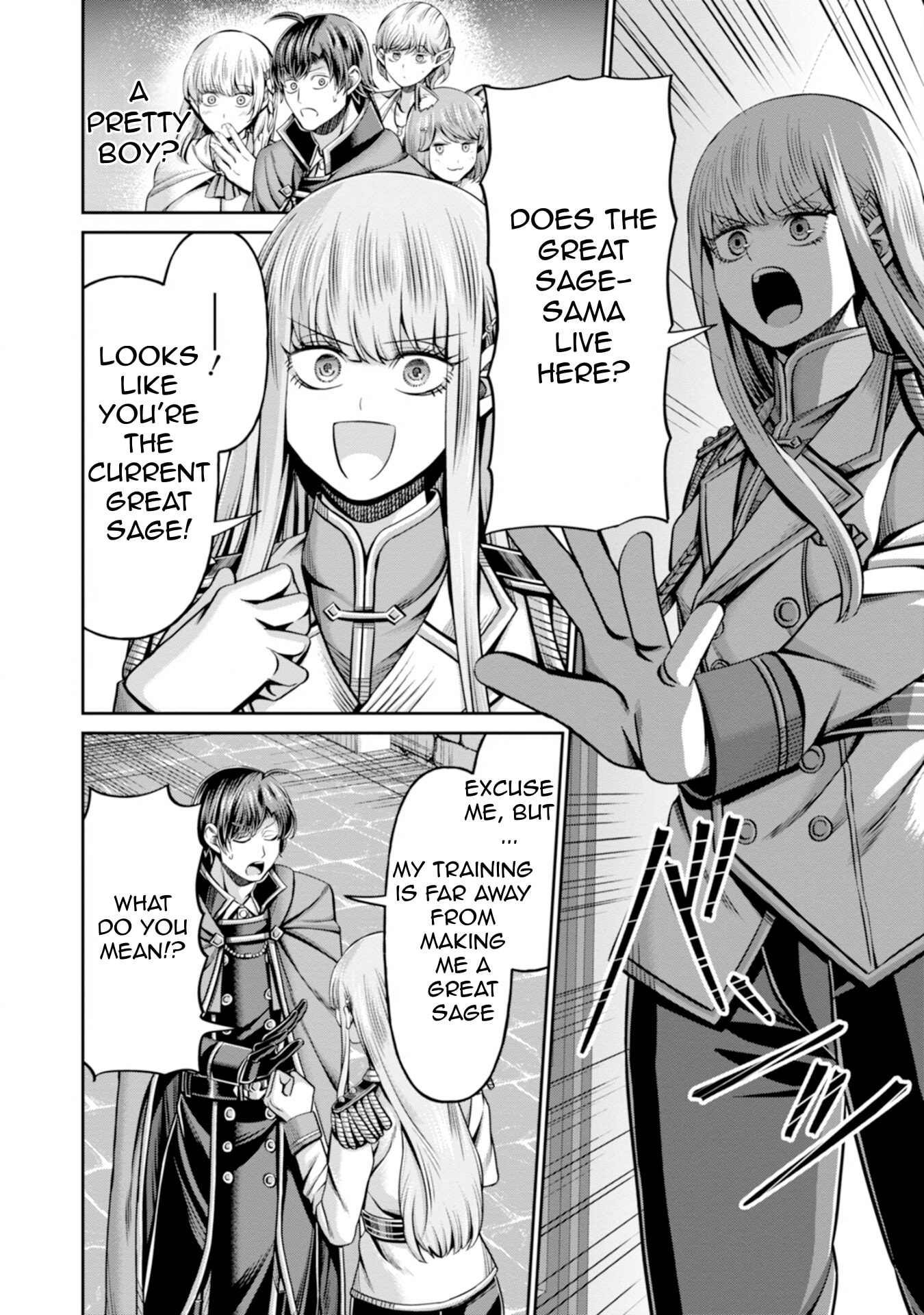 Henkyou no Majutsushi, Satori wo Hiraki Daikenja to Naru: Demo Deshi-tachi ga Mujikaku ni Yuuwaku suru kara Sorosoro Genkai desu... Chapter 1 page 13 - 