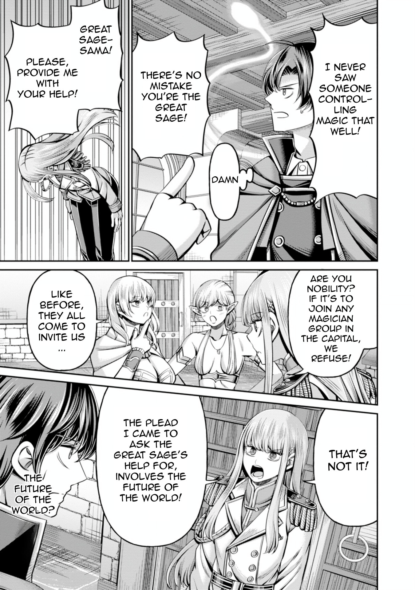 Henkyou no Majutsushi, Satori wo Hiraki Daikenja to Naru: Demo Deshi-tachi ga Mujikaku ni Yuuwaku suru kara Sorosoro Genkai desu... Chapter 1 page 14 - 
