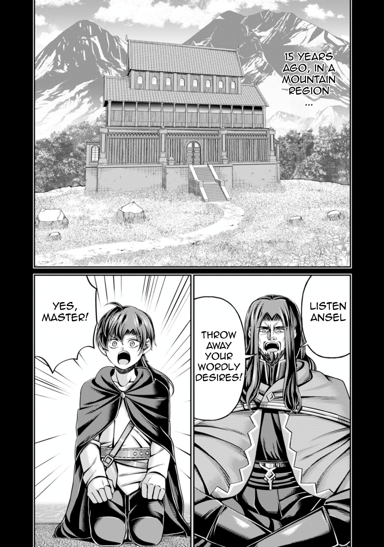 Henkyou no Majutsushi, Satori wo Hiraki Daikenja to Naru: Demo Deshi-tachi ga Mujikaku ni Yuuwaku suru kara Sorosoro Genkai desu... Chapter 1 page 3 - 