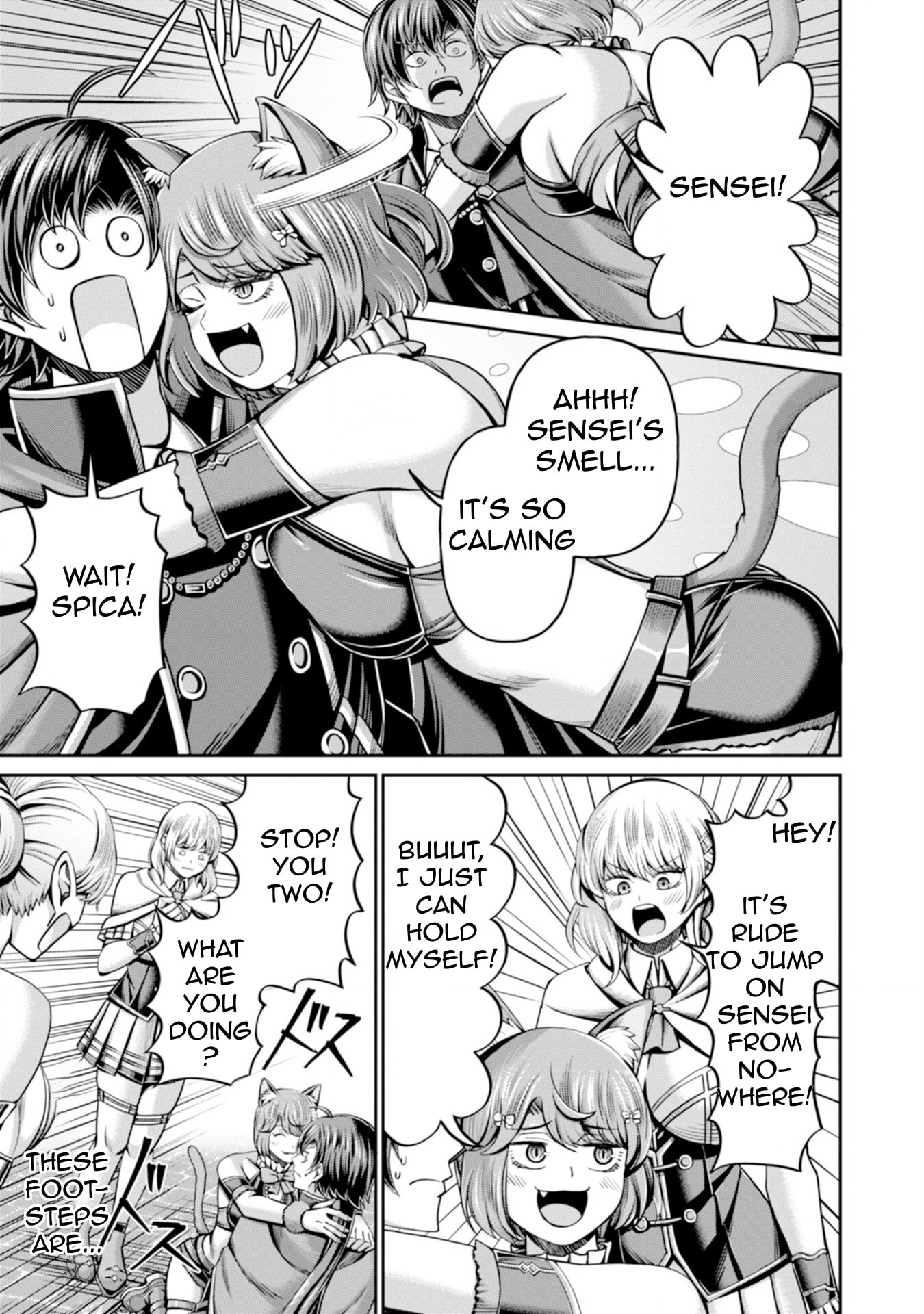 Henkyou no Majutsushi, Satori wo Hiraki Daikenja to Naru: Demo Deshi-tachi ga Mujikaku ni Yuuwaku suru kara Sorosoro Genkai desu... Chapter 1 page 8 - 