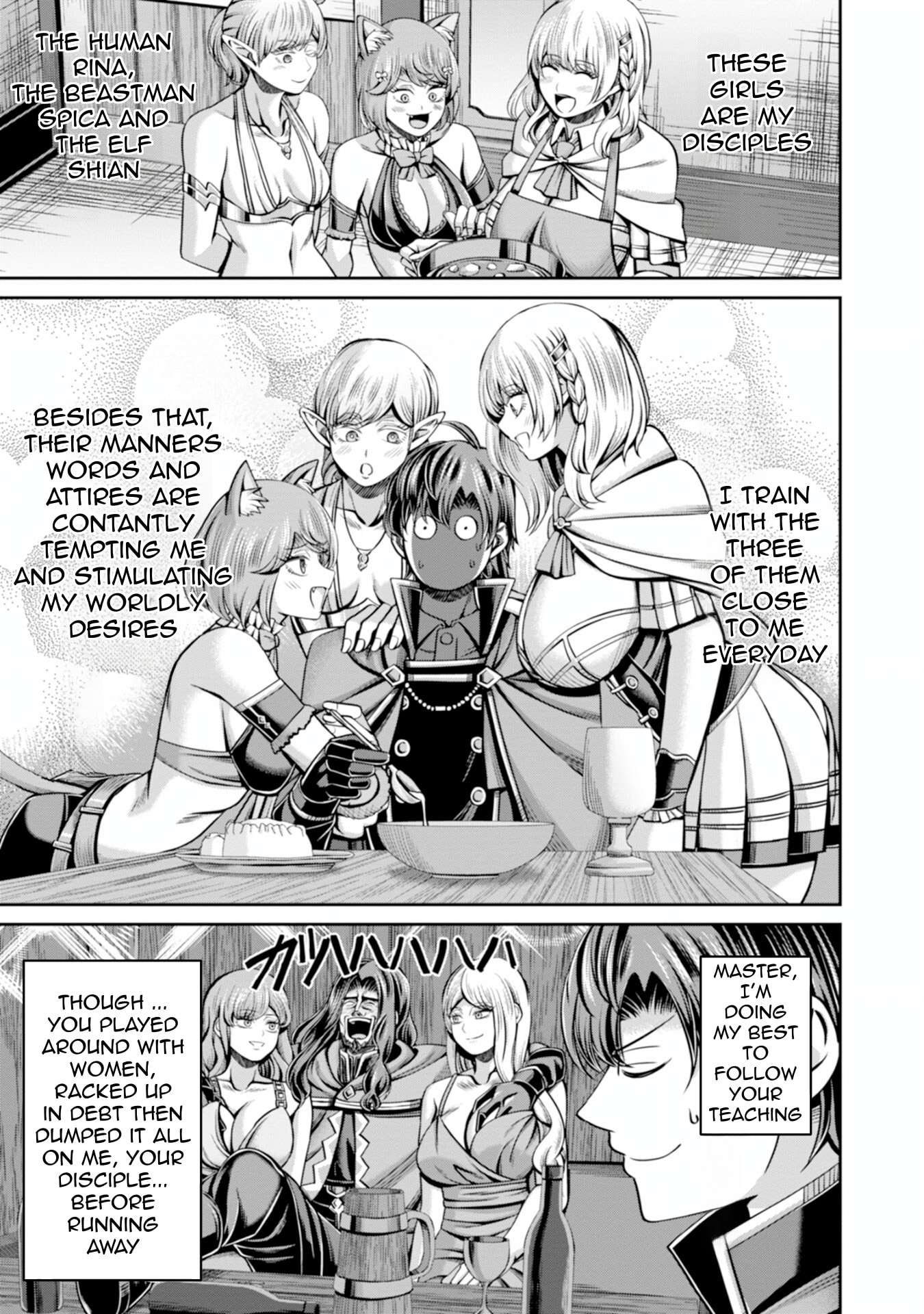 Henkyou no Majutsushi, Satori wo Hiraki Daikenja to Naru: Demo Deshi-tachi ga Mujikaku ni Yuuwaku suru kara Sorosoro Genkai desu... Chapter 1 page 10 - 