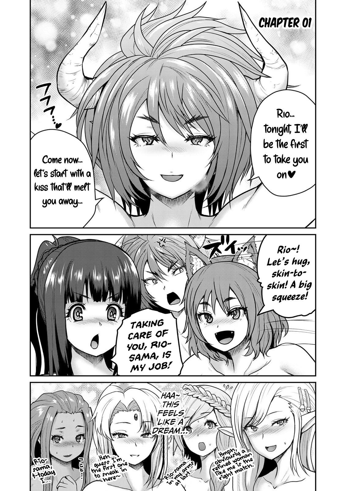 Henkyou no Ofuroya-san, Harem ni Naru: Yamaoku ni Aru Sabireta Onsen no Kounou ga Cheat Sugite Onna Boukensha ni Daininki na Ken Chapter 1 page 4 - 