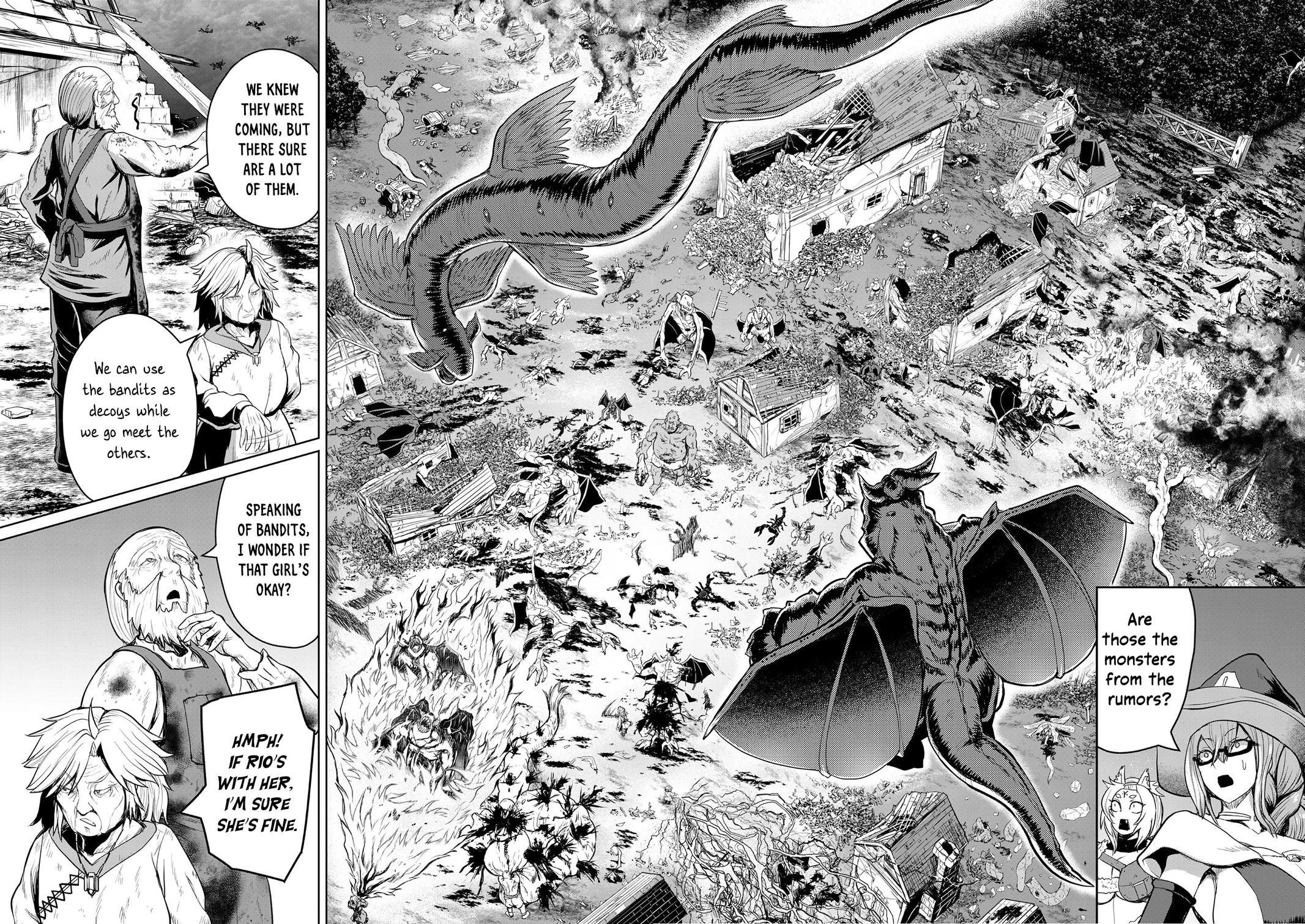 Henkyou no Ofuroya-san, Harem ni Naru: Yamaoku ni Aru Sabireta Onsen no Kounou ga Cheat Sugite Onna Boukensha ni Daininki na Ken Chapter 11 page 21 - 
