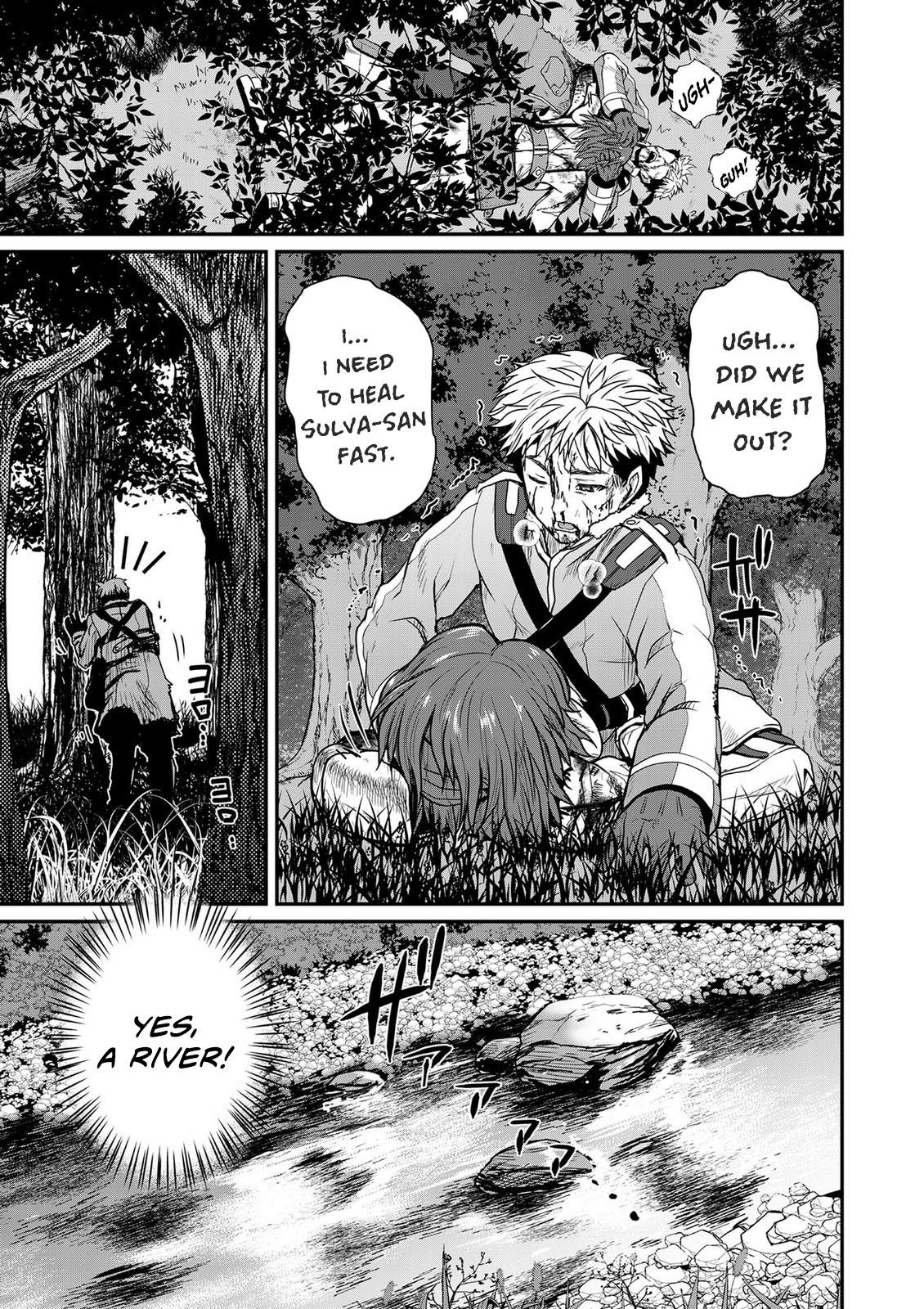 Henkyou no Ofuroya-san, Harem ni Naru: Yamaoku ni Aru Sabireta Onsen no Kounou ga Cheat Sugite Onna Boukensha ni Daininki na Ken Chapter 2 page 16 - 