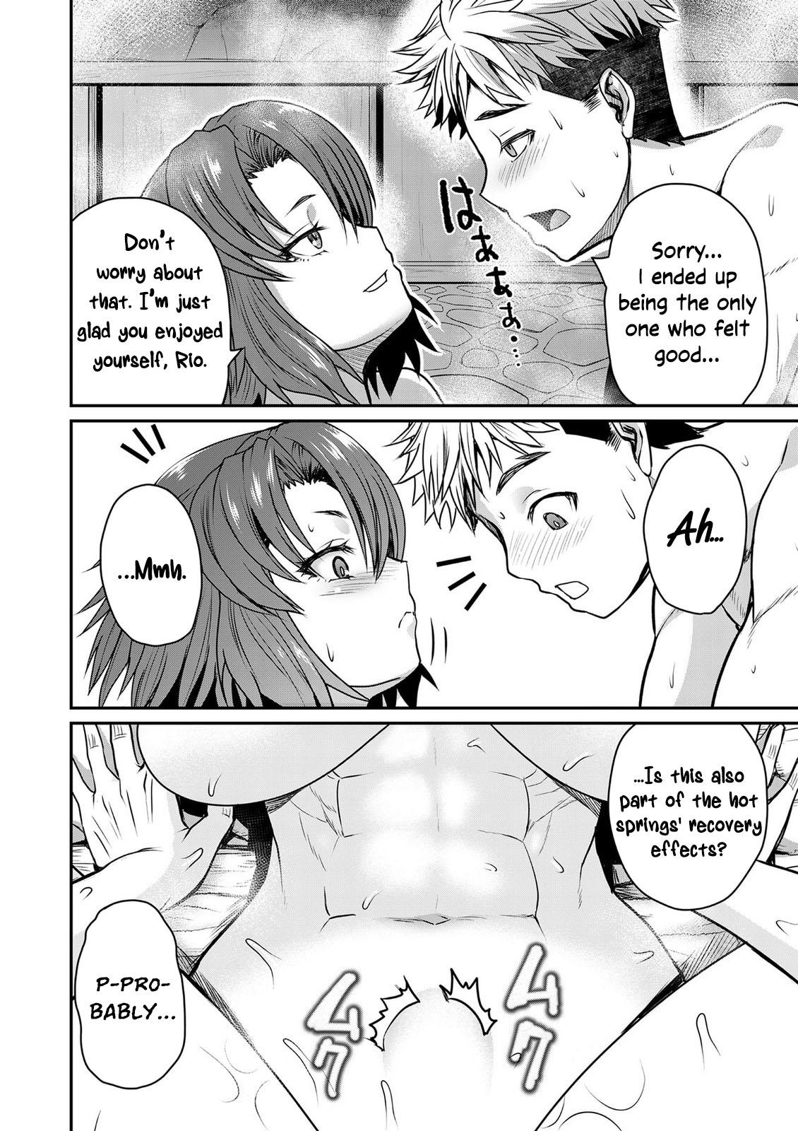 Henkyou no Ofuroya-san, Harem ni Naru: Yamaoku ni Aru Sabireta Onsen no Kounou ga Cheat Sugite Onna Boukensha ni Daininki na Ken Chapter 3 page 19 - 