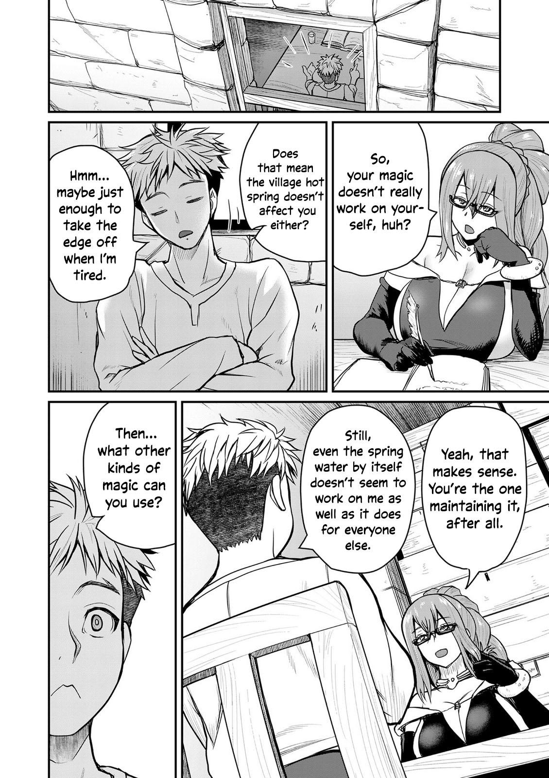 Henkyou no Ofuroya-san, Harem ni Naru: Yamaoku ni Aru Sabireta Onsen no Kounou ga Cheat Sugite Onna Boukensha ni Daininki na Ken Chapter 4 page 9 - 