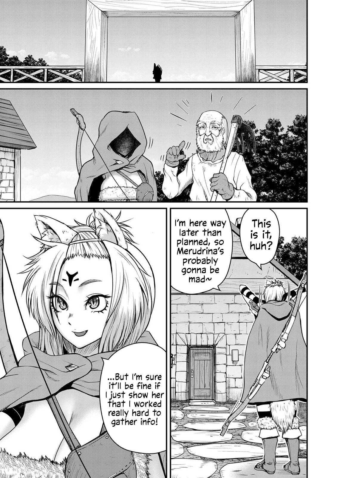 Henkyou no Ofuroya-san, Harem ni Naru: Yamaoku ni Aru Sabireta Onsen no Kounou ga Cheat Sugite Onna Boukensha ni Daininki na Ken Chapter 5 page 20 - 