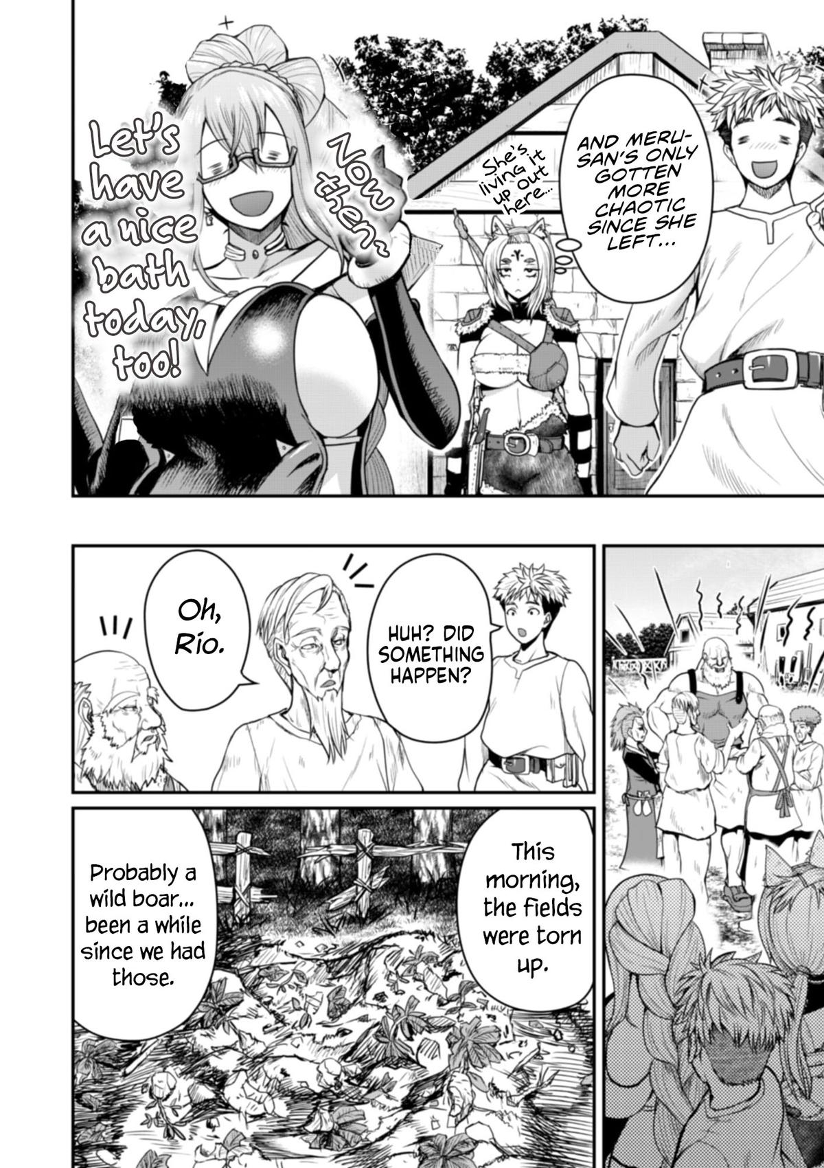 Henkyou no Ofuroya-san, Harem ni Naru: Yamaoku ni Aru Sabireta Onsen no Kounou ga Cheat Sugite Onna Boukensha ni Daininki na Ken Chapter 6 page 11 - 