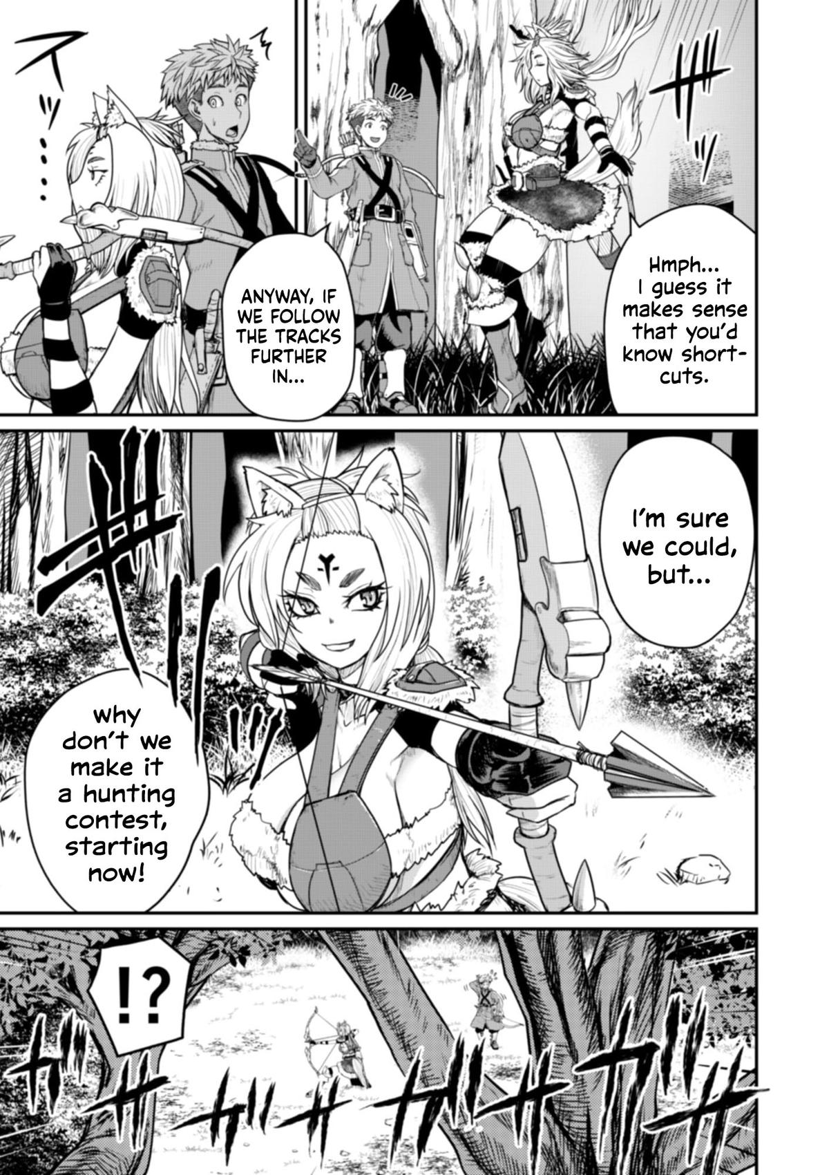 Henkyou no Ofuroya-san, Harem ni Naru: Yamaoku ni Aru Sabireta Onsen no Kounou ga Cheat Sugite Onna Boukensha ni Daininki na Ken Chapter 6 page 16 - 