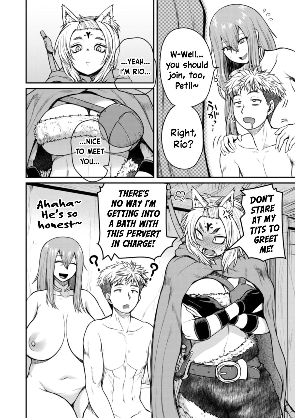 Henkyou no Ofuroya-san, Harem ni Naru: Yamaoku ni Aru Sabireta Onsen no Kounou ga Cheat Sugite Onna Boukensha ni Daininki na Ken Chapter 6 page 9 - 