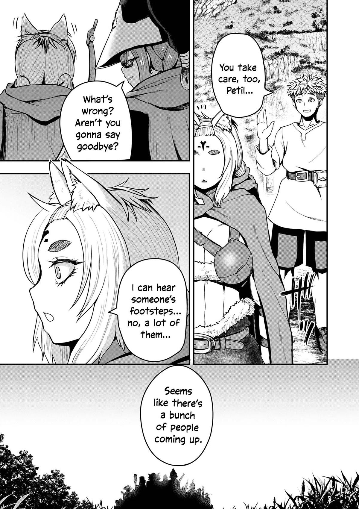 Henkyou no Ofuroya-san, Harem ni Naru: Yamaoku ni Aru Sabireta Onsen no Kounou ga Cheat Sugite Onna Boukensha ni Daininki na Ken Chapter 8 page 20 - 