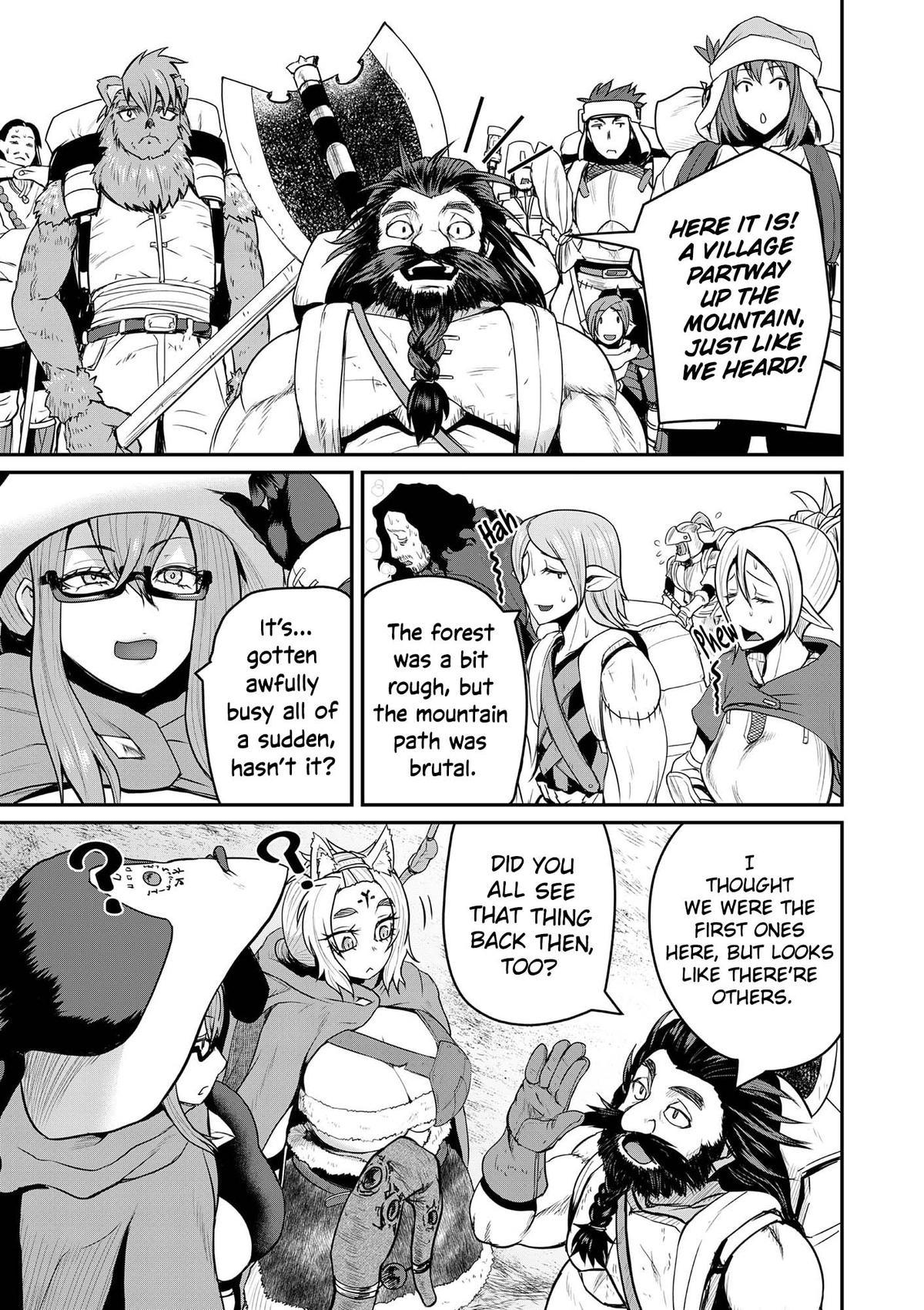 Henkyou no Ofuroya-san, Harem ni Naru: Yamaoku ni Aru Sabireta Onsen no Kounou ga Cheat Sugite Onna Boukensha ni Daininki na Ken Chapter 8 page 22 - 