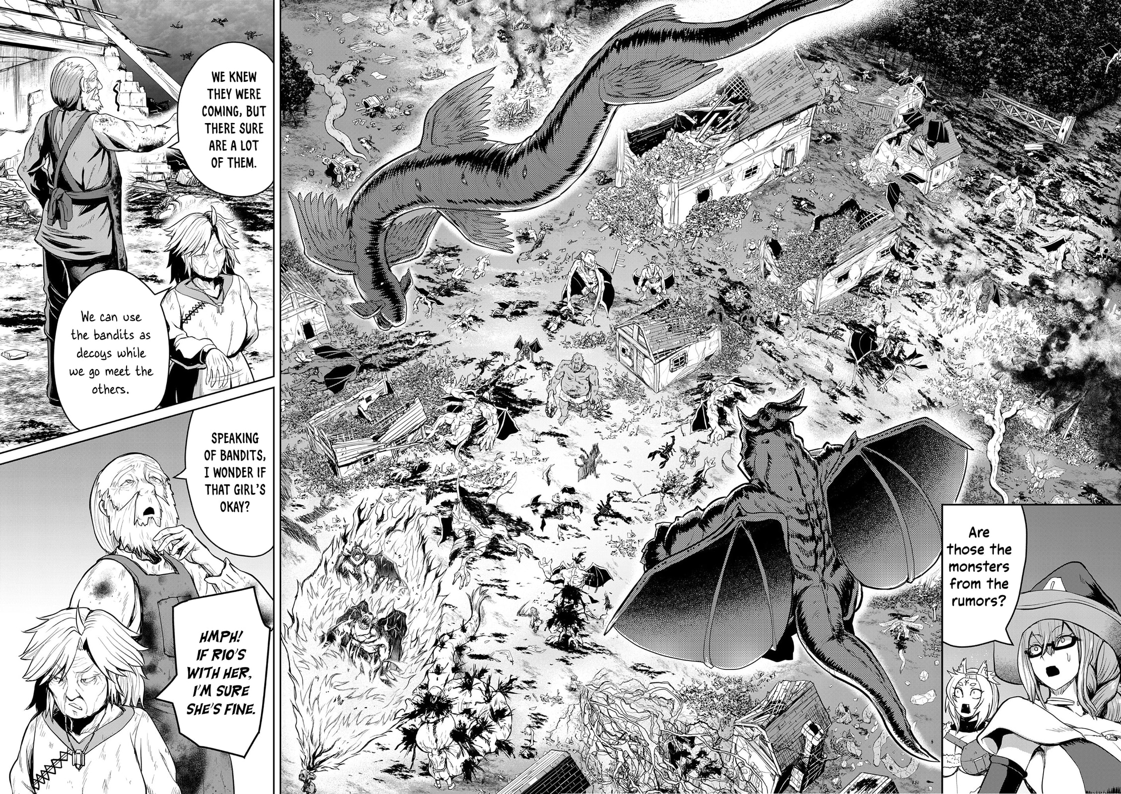 Henkyou no Ofuroya-san, Harem ni naru ~Yamaoku ni Arusabireta Onsen no Kounou ga Chiutosugite Onna Bouken-sha ni Daininkina Ken~ Chapter 11 page 21 - 