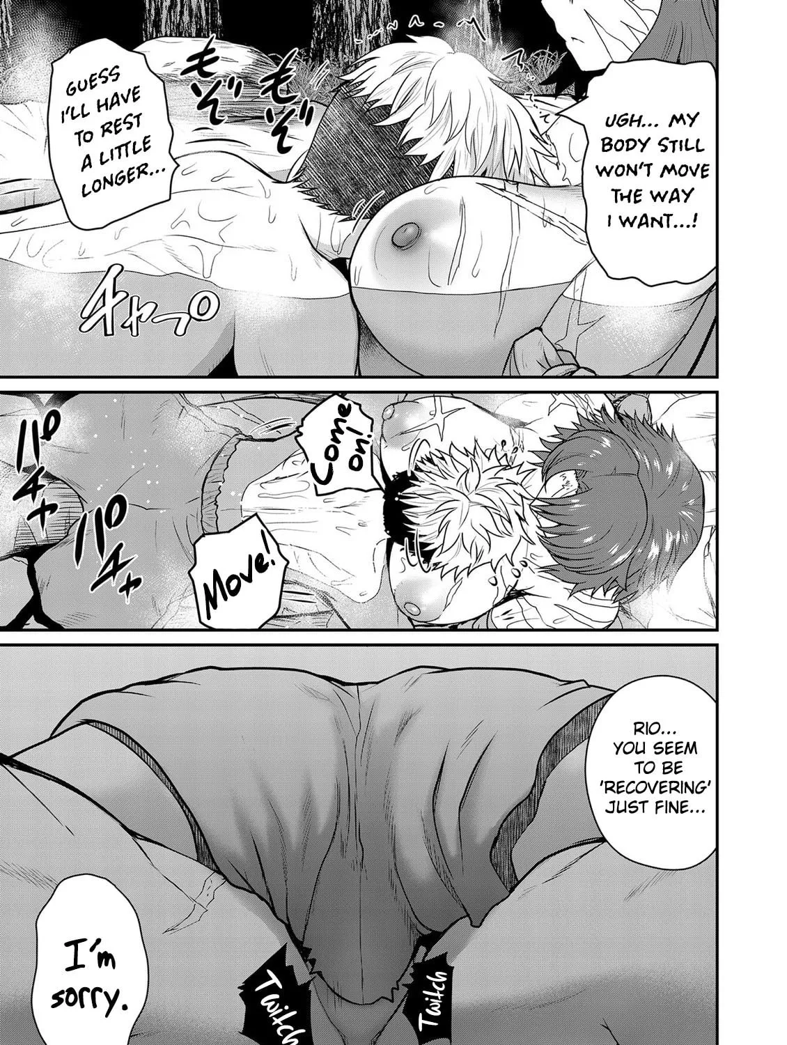 Henkyou no Ofuroya-san, Harem ni naru ~Yamaoku ni Arusabireta Onsen no Kounou ga Chiutosugite Onna Bouken-sha ni Daininkina Ken~ Chapter 2 page 42 - 