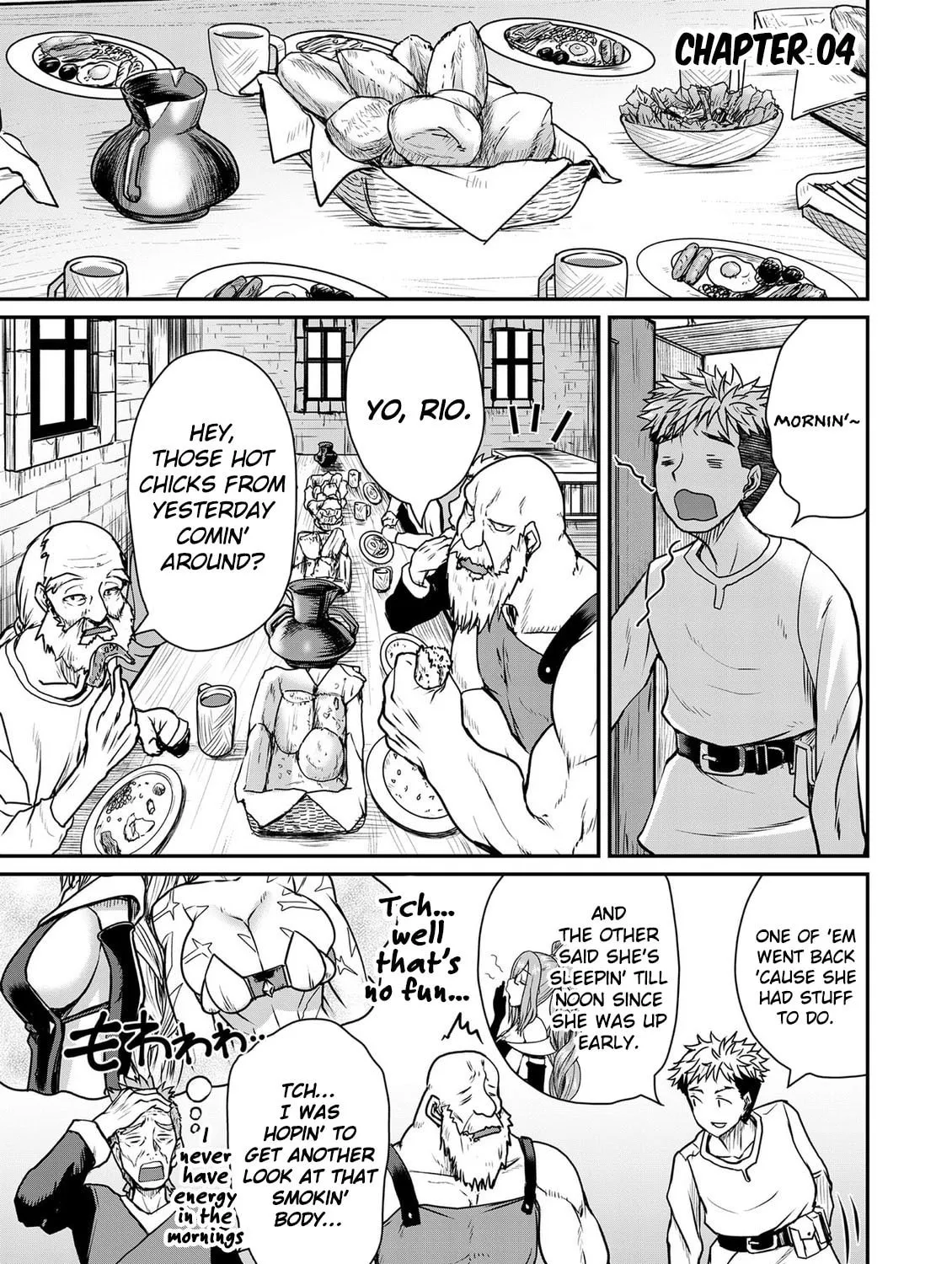 Henkyou no Ofuroya-san, Harem ni naru ~Yamaoku ni Arusabireta Onsen no Kounou ga Chiutosugite Onna Bouken-sha ni Daininkina Ken~ Chapter 4 page 2 - 