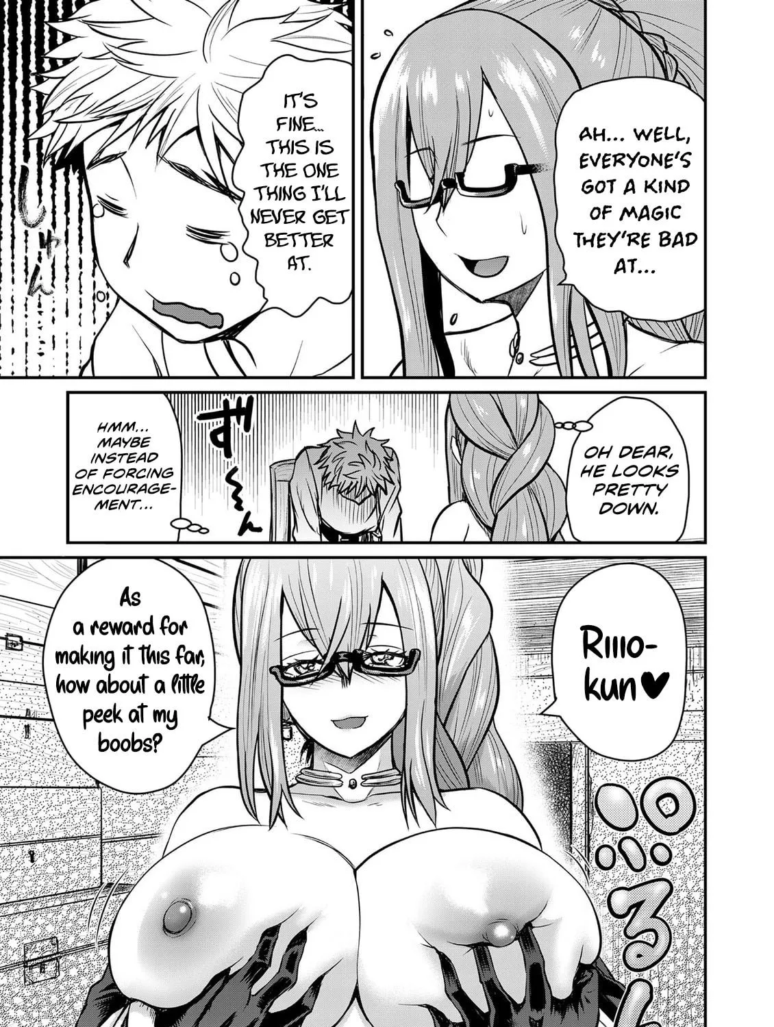 Henkyou no Ofuroya-san, Harem ni naru ~Yamaoku ni Arusabireta Onsen no Kounou ga Chiutosugite Onna Bouken-sha ni Daininkina Ken~ Chapter 4 page 22 - 