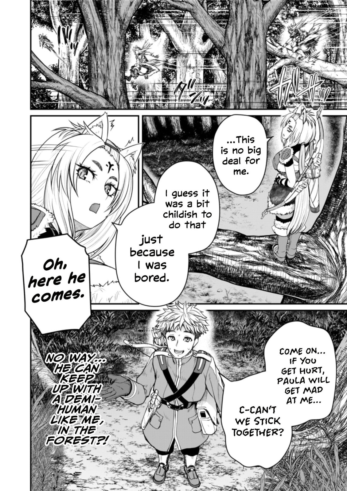Henkyou no Ofuroya-san, Harem ni naru ~Yamaoku ni Arusabireta Onsen no Kounou ga Chiutosugite Onna Bouken-sha ni Daininkina Ken~ Chapter 6.1 page 15 - 