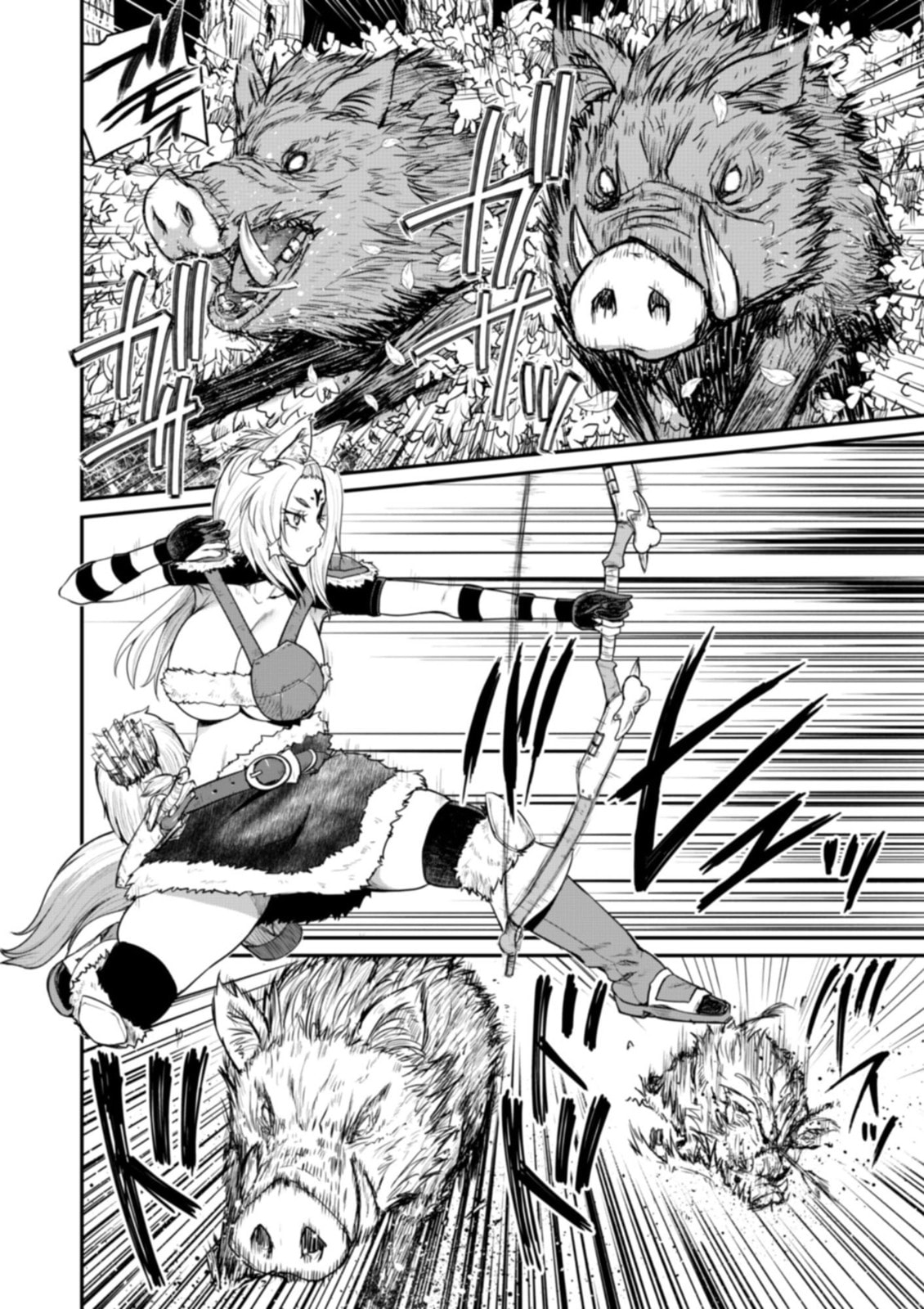 Henkyou no Ofuroya-san, Harem ni naru ~Yamaoku ni Arusabireta Onsen no Kounou ga Chiutosugite Onna Bouken-sha ni Daininkina Ken~ Chapter 6.1 page 17 - 