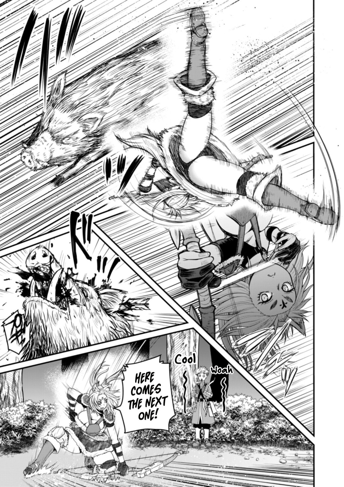 Henkyou no Ofuroya-san, Harem ni naru ~Yamaoku ni Arusabireta Onsen no Kounou ga Chiutosugite Onna Bouken-sha ni Daininkina Ken~ Chapter 6.1 page 18 - 