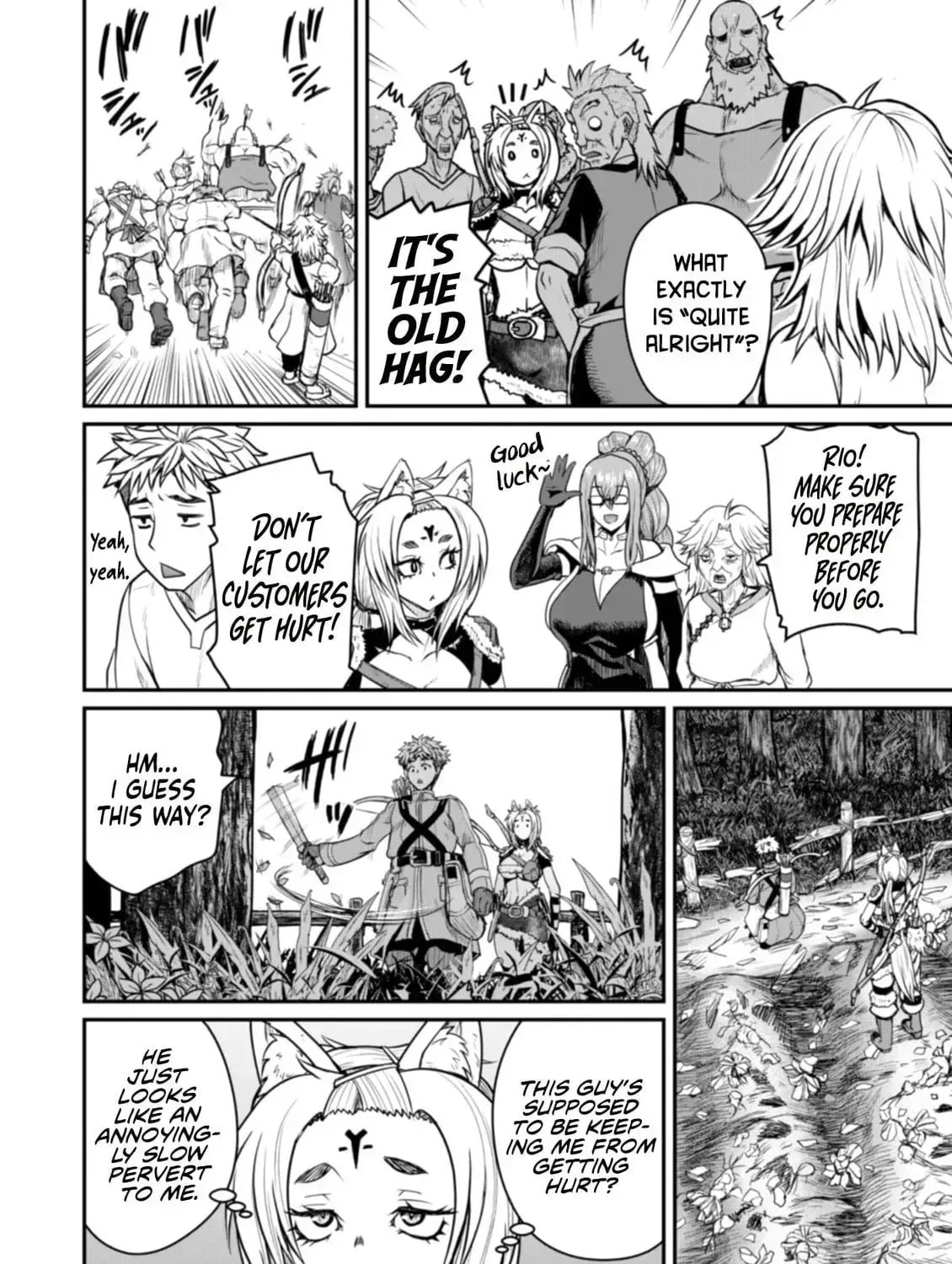 Henkyou no Ofuroya-san, Harem ni naru ~Yamaoku ni Arusabireta Onsen no Kounou ga Chiutosugite Onna Bouken-sha ni Daininkina Ken~ Chapter 6.3 page 24 - 