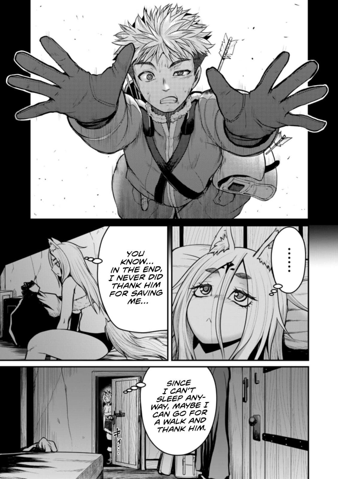 Henkyou no Ofuroya-san, Harem ni naru ~Yamaoku ni Arusabireta Onsen no Kounou ga Chiutosugite Onna Bouken-sha ni Daininkina Ken~ Chapter 7 page 22 - 
