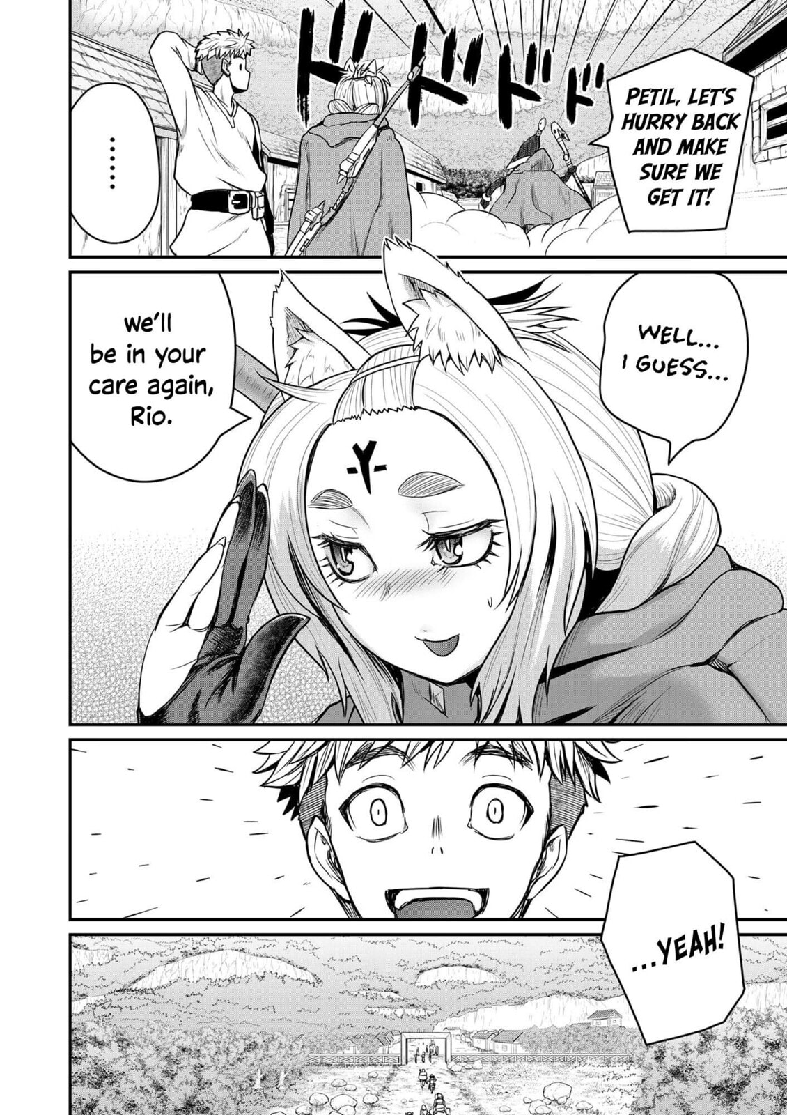 Henkyou no Ofuroya-san, Harem ni naru ~Yamaoku ni Arusabireta Onsen no Kounou ga Chiutosugite Onna Bouken-sha ni Daininkina Ken~ Chapter 8 page 27 - 