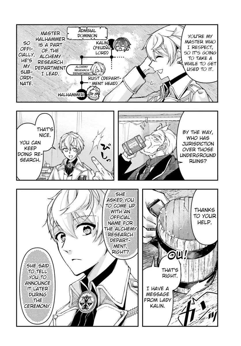 Henkyou no Renkinjutsushi ~Imasara Yosan Zero no Shokuba ni Modoru Toka Mou Muri~ Chapter 35 page 10 - 