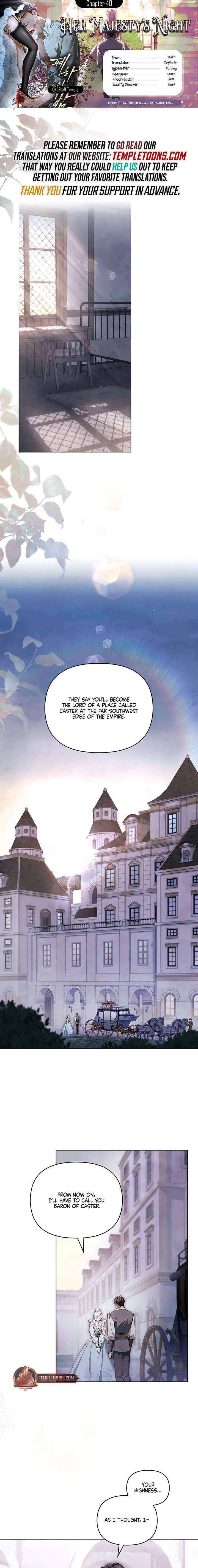 Her Majesty’s Night Chapter 40 page 1 - 